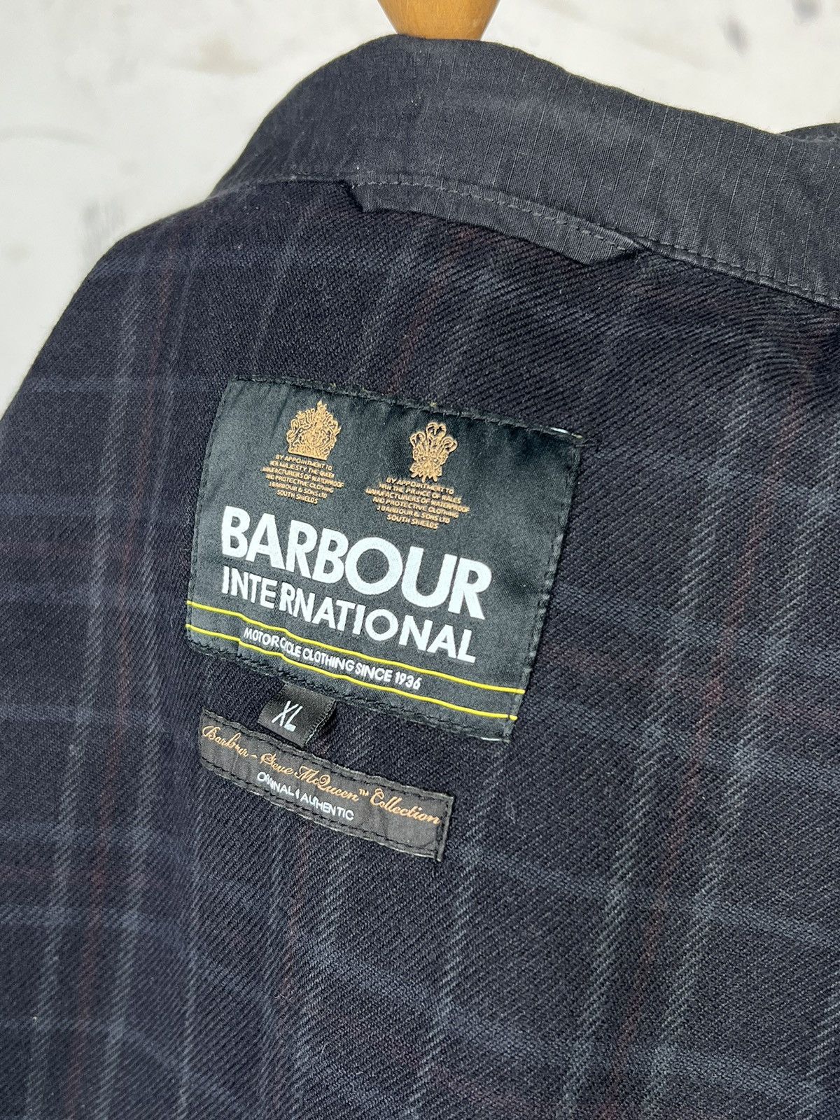 Barbour Vintage Barbour International Ripstop Overshirt Jacket L-XL Size US XL / EU 56 / 4 - 9 Thumbnail