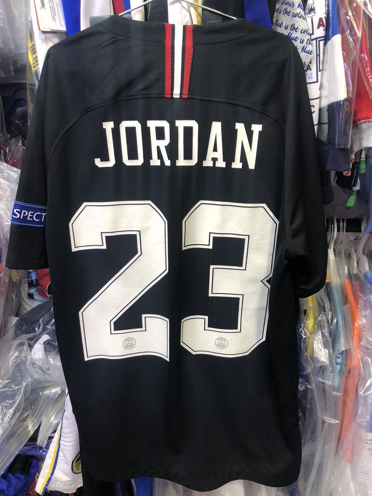 Jordan Brand × Nike PSG 18/19 third away shirt #23 Jordan | Grailed