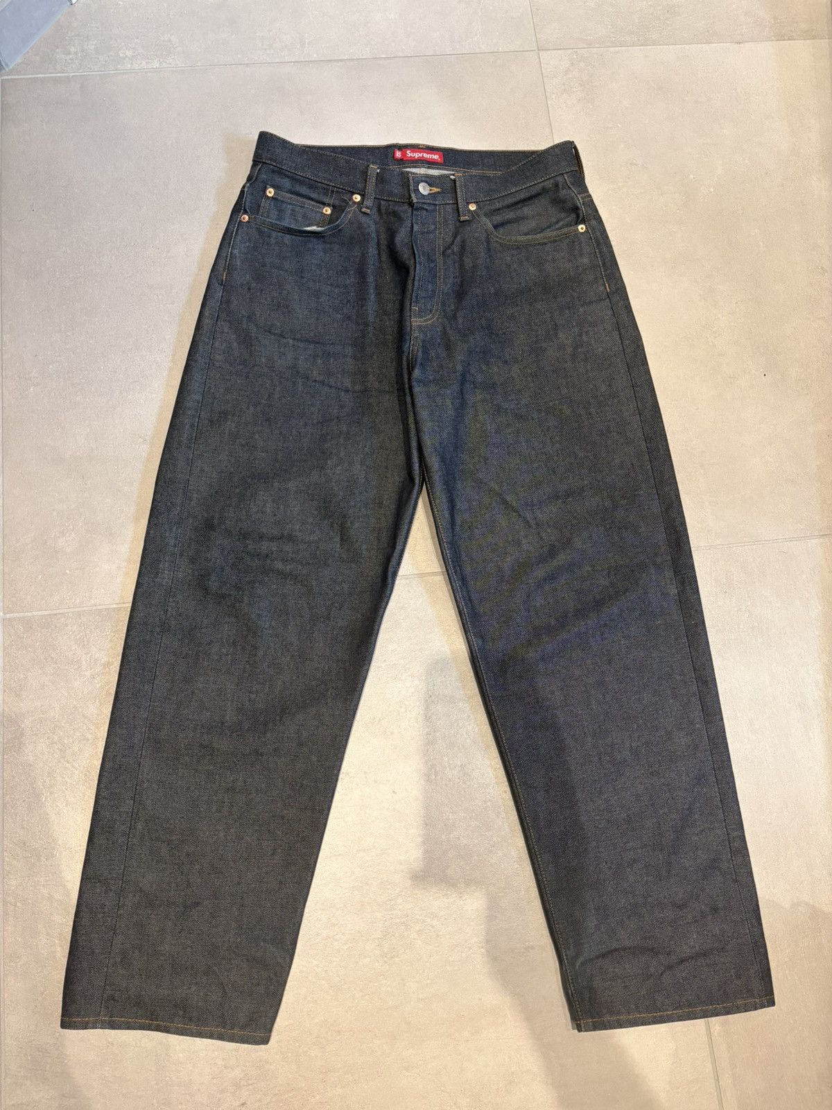 Supreme Rigid Baggy Jean | Grailed