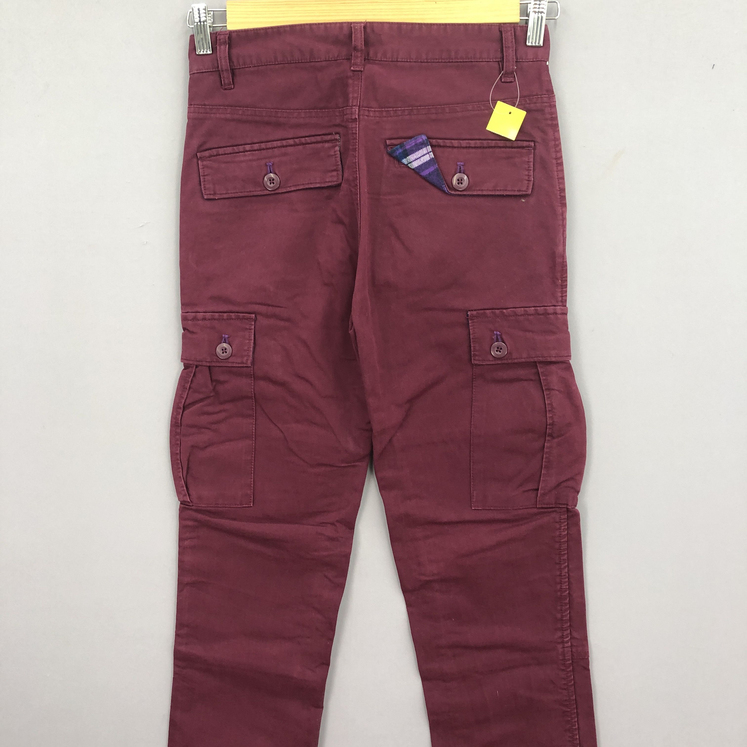 If Six Was Nine Double Focus Japanese Cargo Pants Shaggy Trousers Size US 30 / EU 46 - 4 Thumbnail
