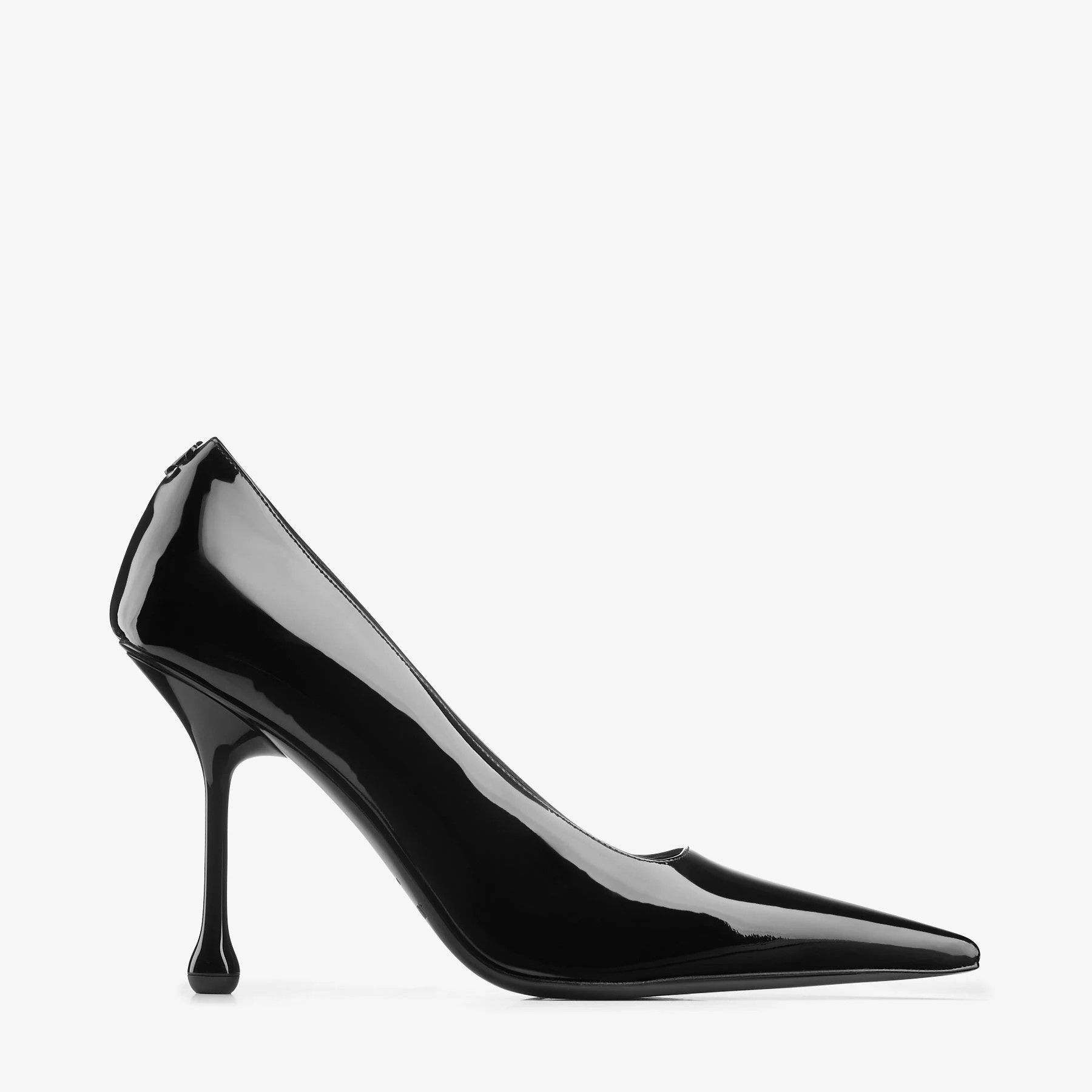 Jimmy Choo o1s22i1n1024 Ixia 95 Patent Leather Pumps in Black Size US 7 / IT 37 - 1 Thumbnail