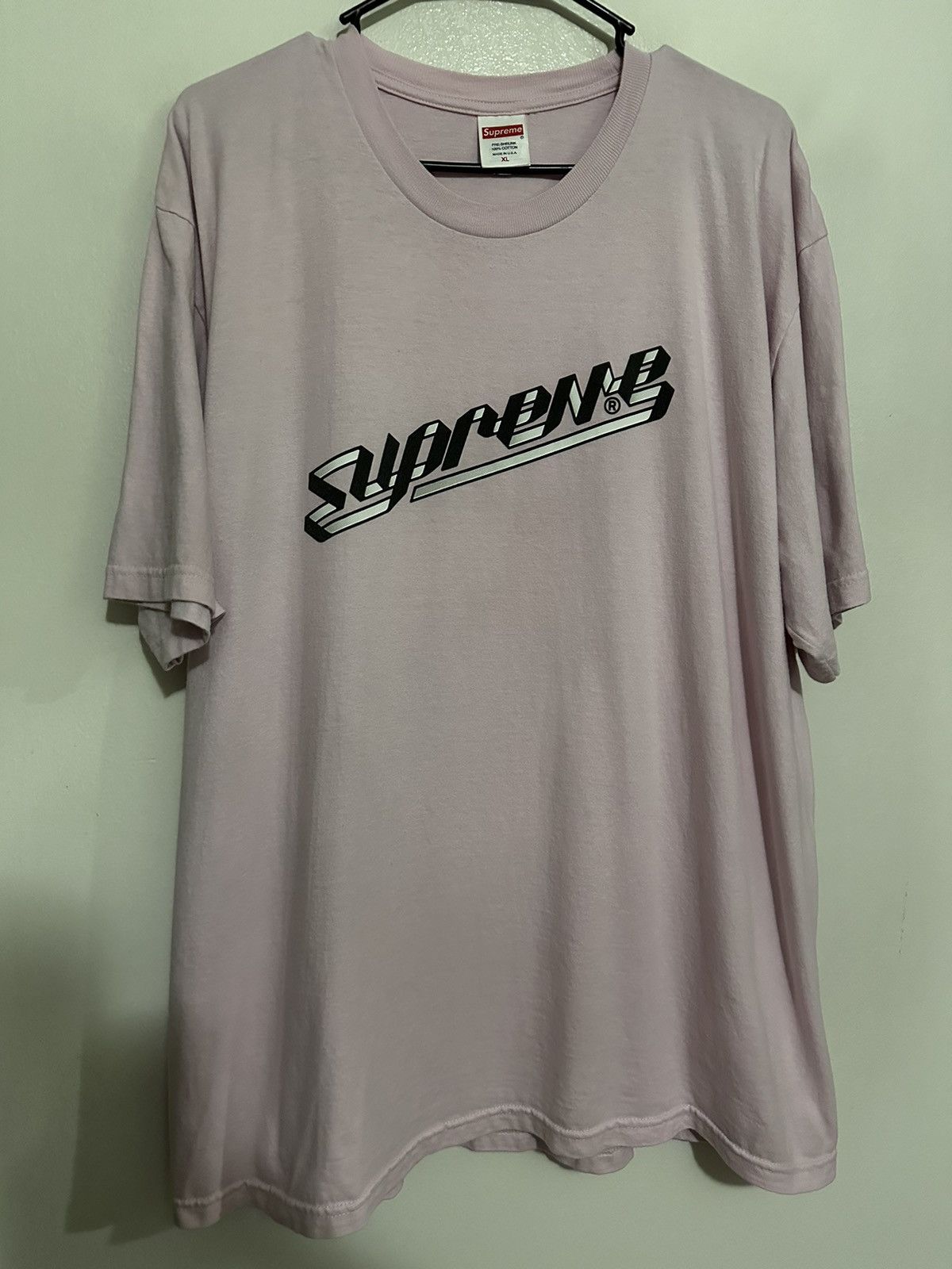 Supreme Supreme Banner Tee Size US XL / EU 56 / 4 - 1 Thumbnail