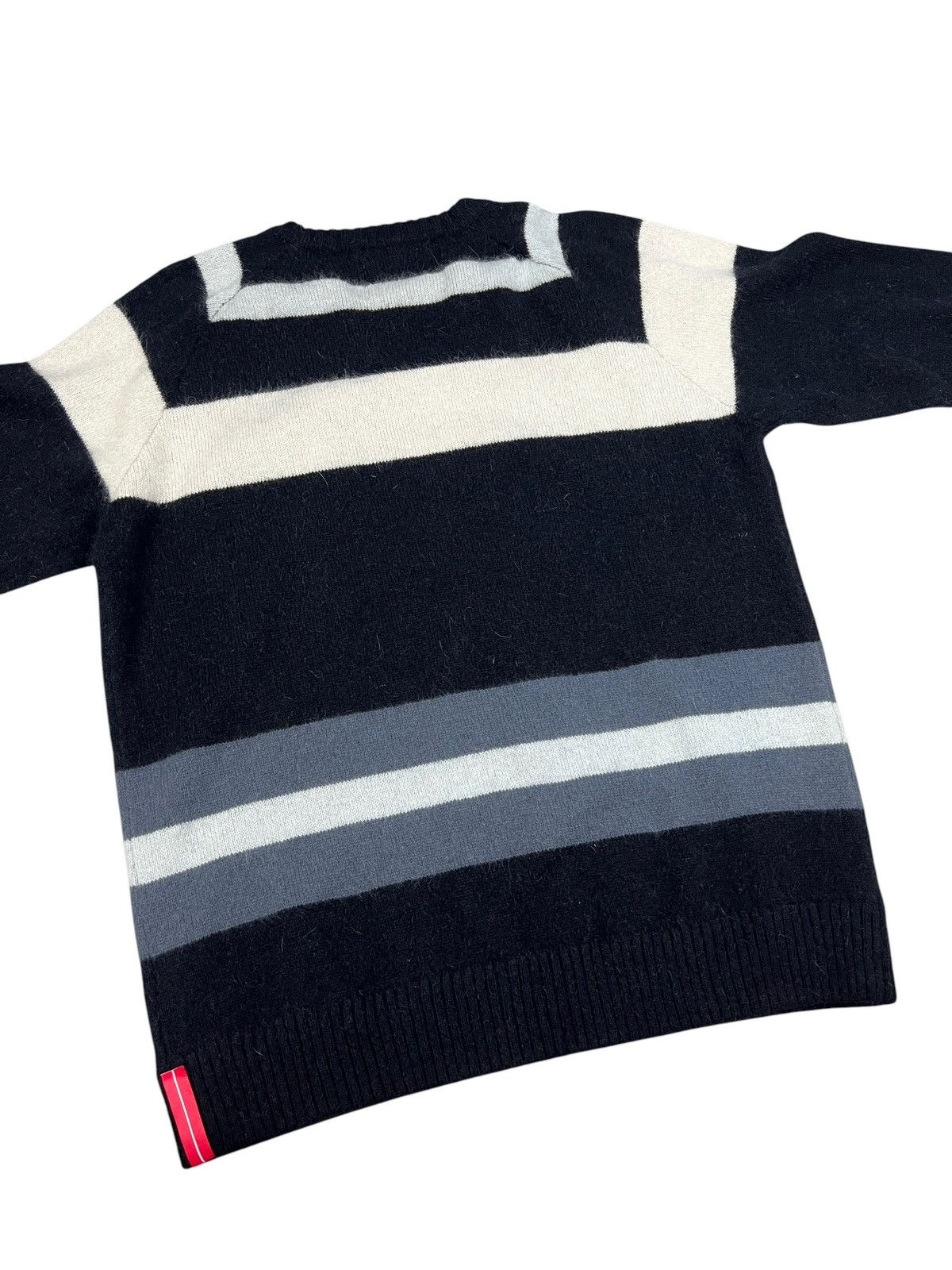 Japanese Brand × Vintage × WHIZ LIMITED Vintage Whiz Limited Stripes Mohair Sweater Size US L / EU 52-54 / 3 - 7 Thumbnail