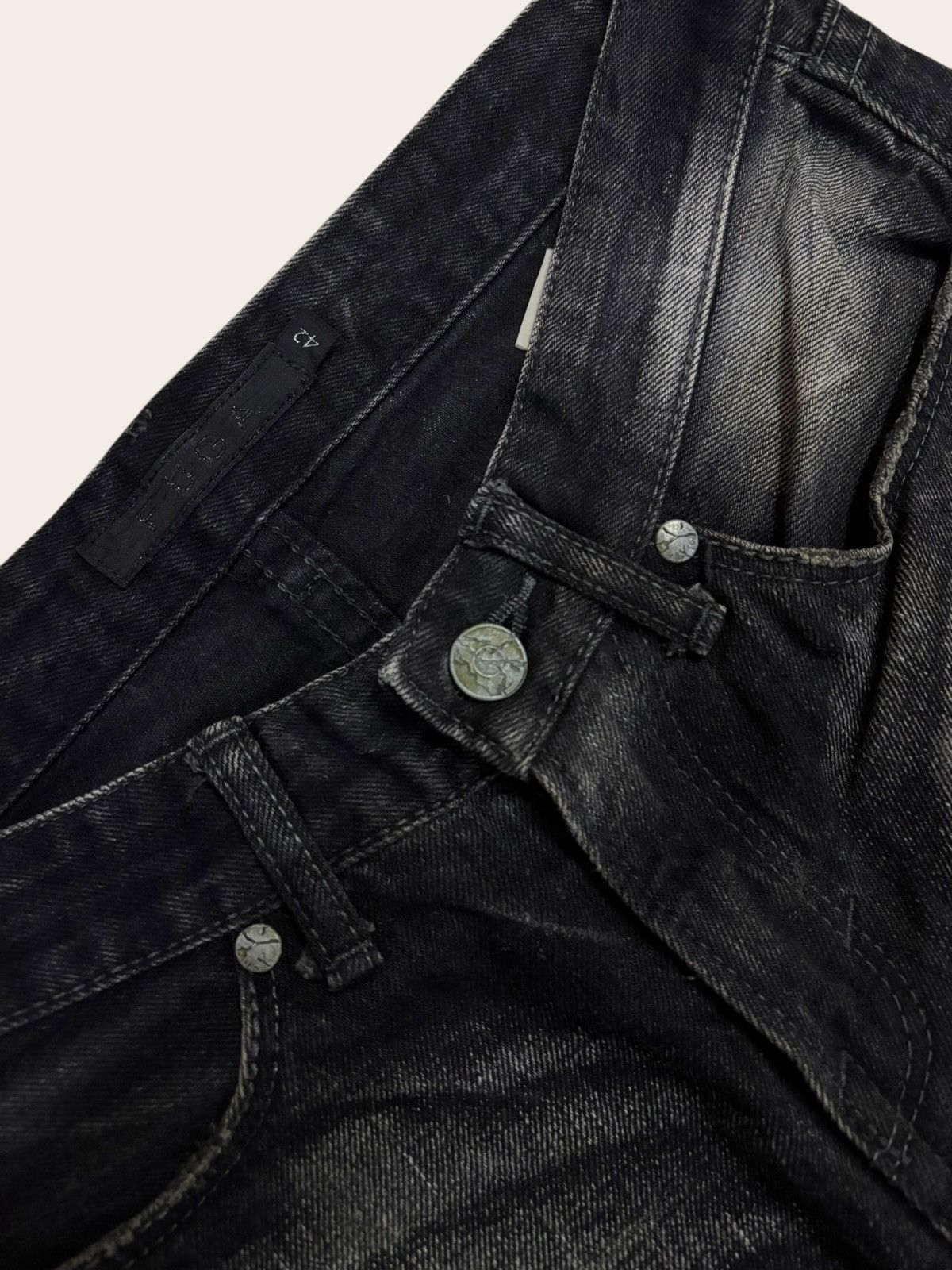 If Six Was Nine Japan Grunge FUGA Gostar De Fuga Curve Jeans Size US 29 - 7 Thumbnail
