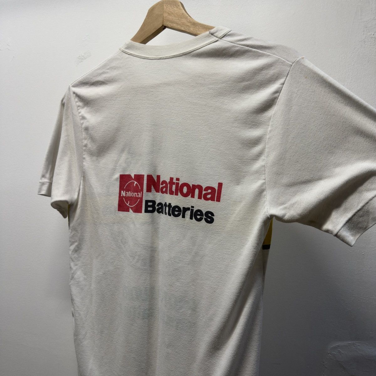 Vintage 80s Faded Filipino Photo Battery Shirt ERD Grunge Paper Thin Size US S / EU 44-46 / 1 - 8 Thumbnail