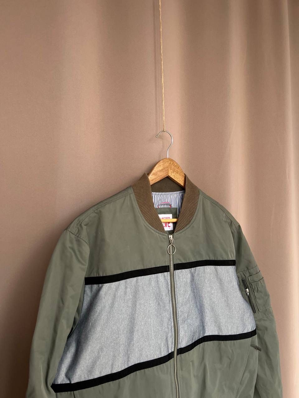 Lacoste Lacoste Live Bomber Mens Size 54 Full Zip Jacket Size US L / EU 52-54 / 3 - 3 Thumbnail