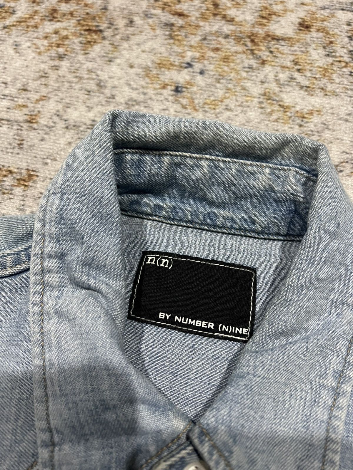 Number (N)ine × Takahiromiyashita The Soloist. 07 Number Nine Western Denim Shirt Musical Note Size US M / EU 48-50 / 2 - 8 Thumbnail