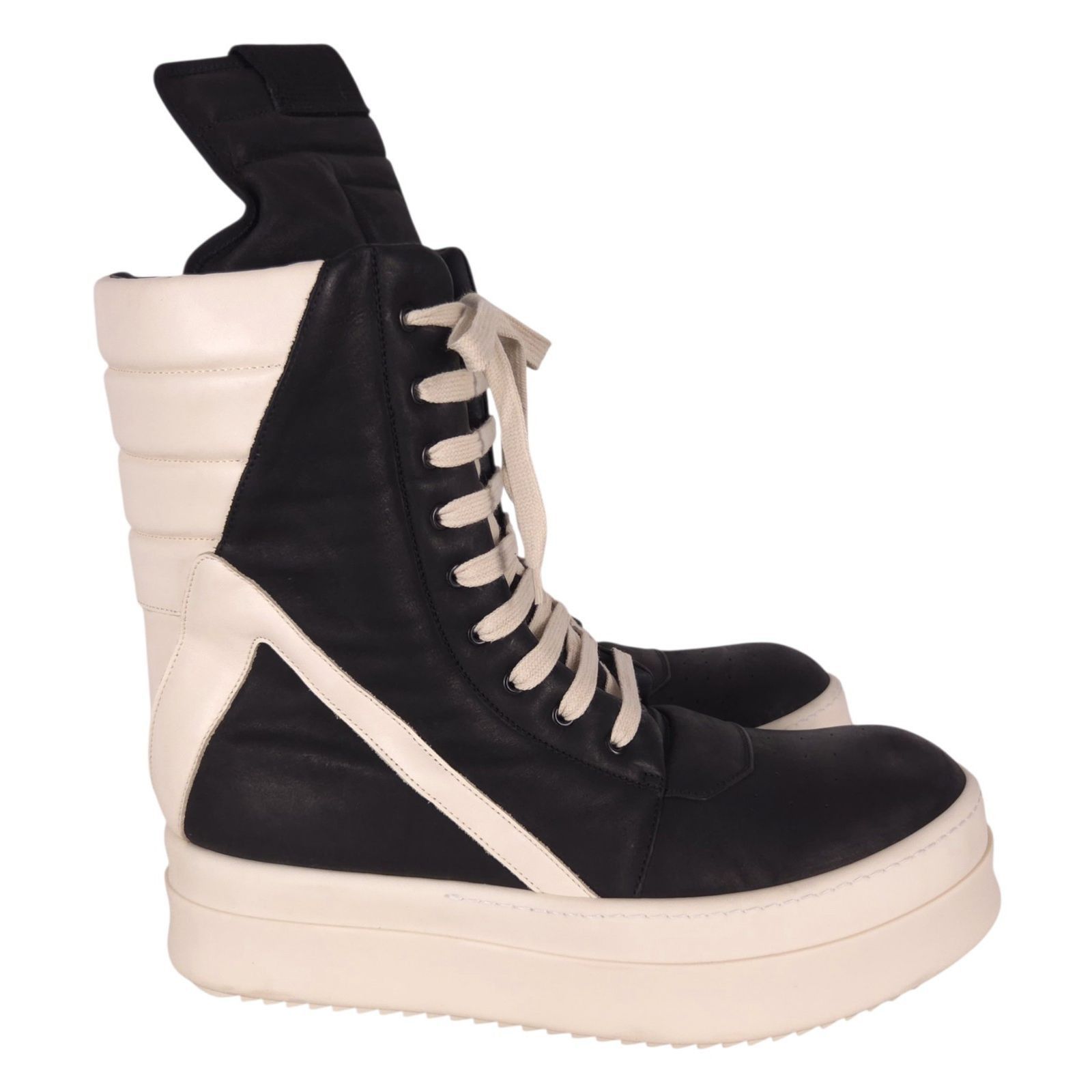 Rick Owens Rick Owens Mega Lace Geobasket Sneakers - 41 | Grailed
