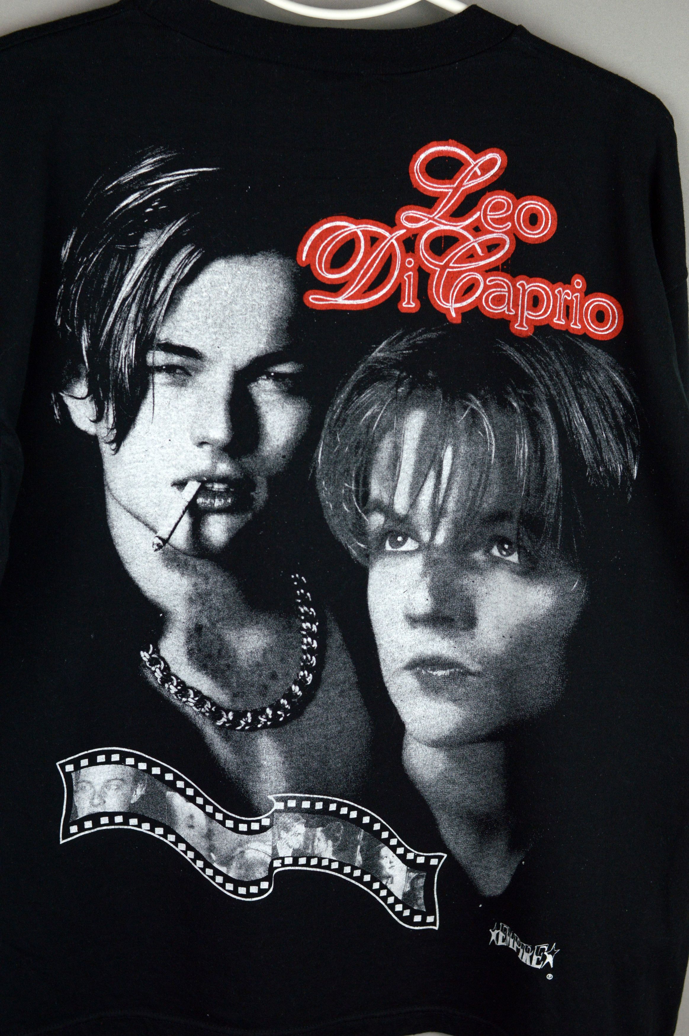 Vintage Vintage leonardo Di Caprio 90s t shirt Size US L / EU 52-54 / 3 - 5 Thumbnail