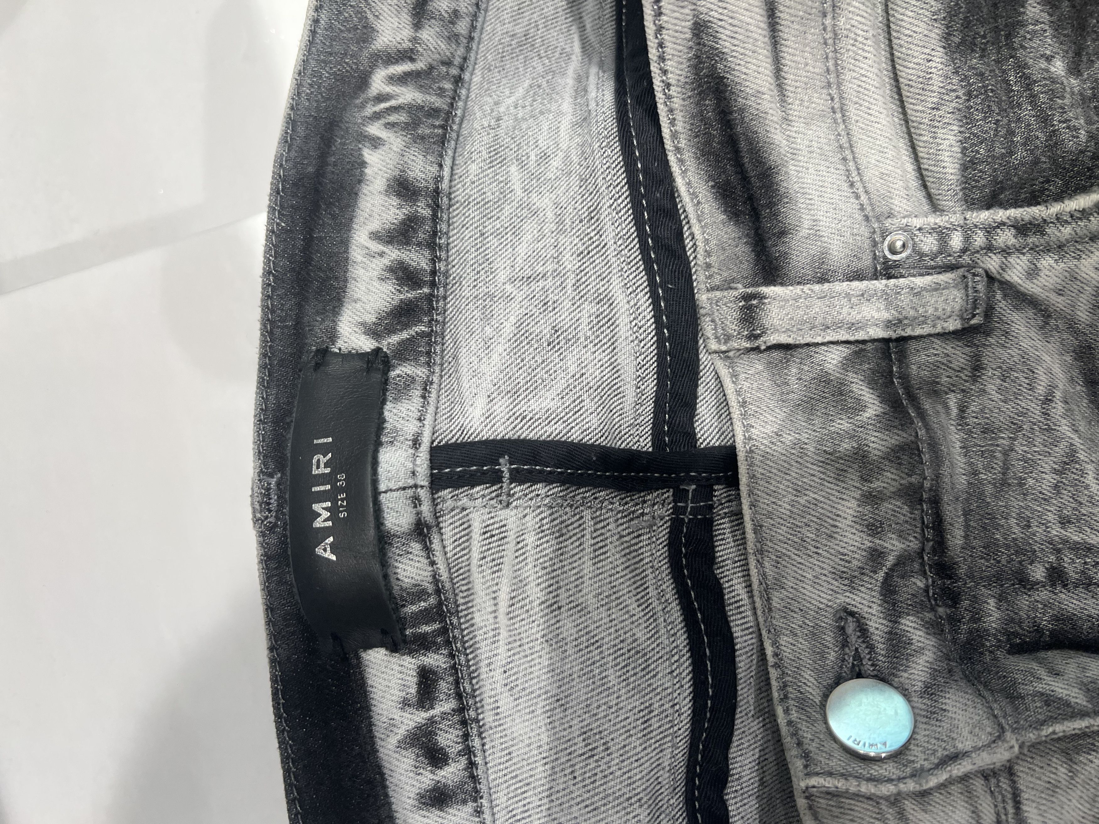 Amiri Amiri MX1 Bandana Jean Off White Size US 38 / EU 54 - 5 Thumbnail