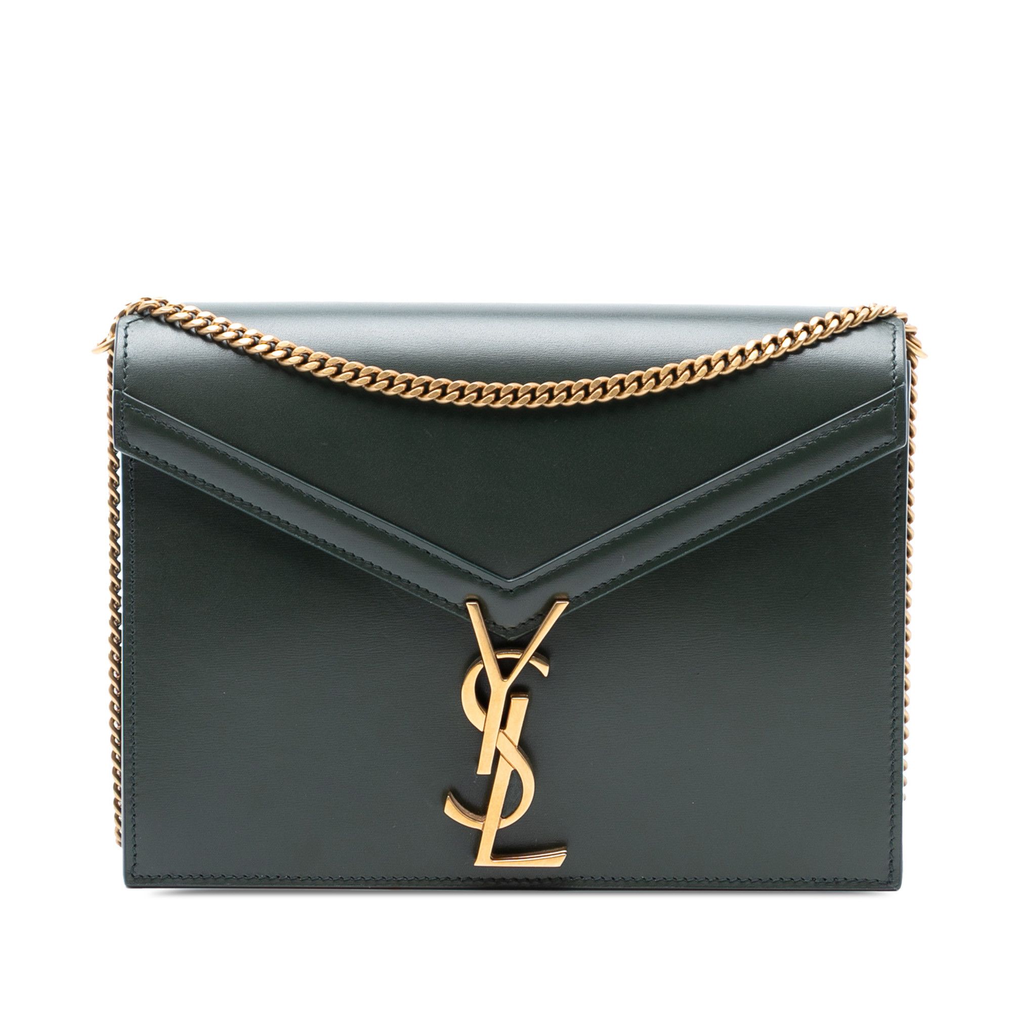 Yves Saint Laurent Yves Saint Laurent Smooth Calfskin Monogram Cassandra Clasp Bag Size ONE SIZE - 1 Thumbnail
