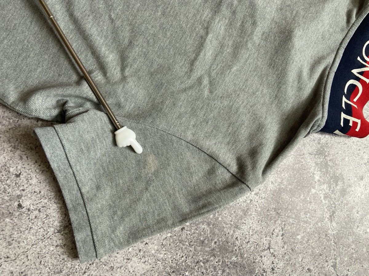 Moncler Moncler Polo Grey Gray Size US M / EU 48-50 / 2 - 12 Thumbnail