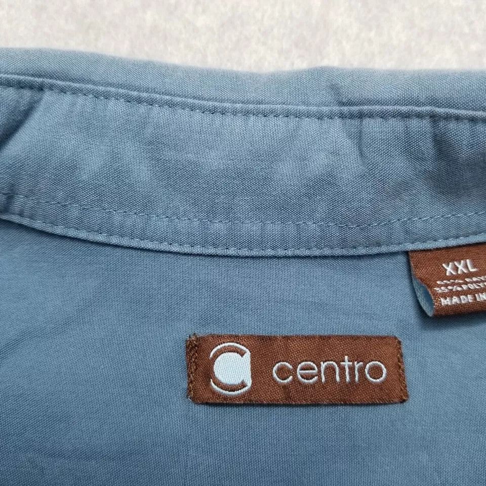 Other Centro Hawaiian Shirt Men XXL Palms Button Up Short Sleeve Size US XXL / EU 58 / 5 - 8 Thumbnail