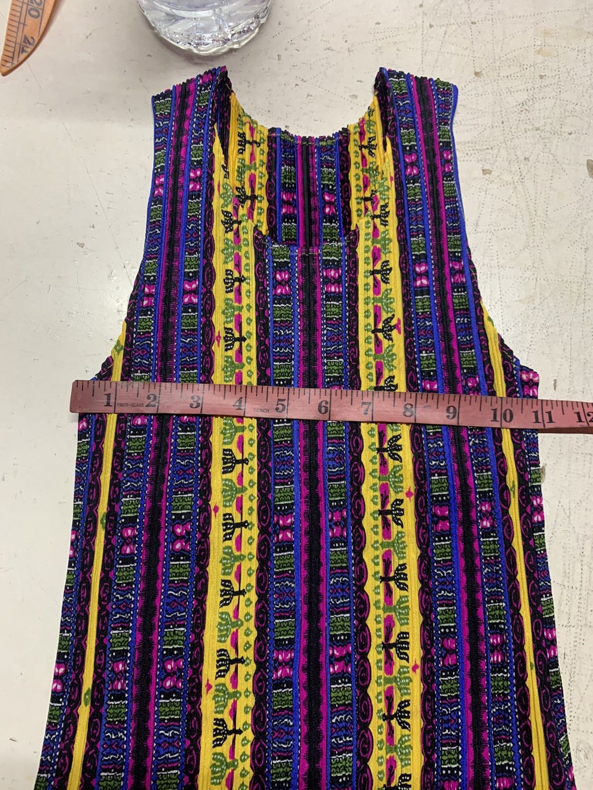 Pleats Please Issey Miyake Pleats please Issey miyake polka dot sleeveless blouse Size M / US 6-8 / IT 42-44 - 21 Thumbnail