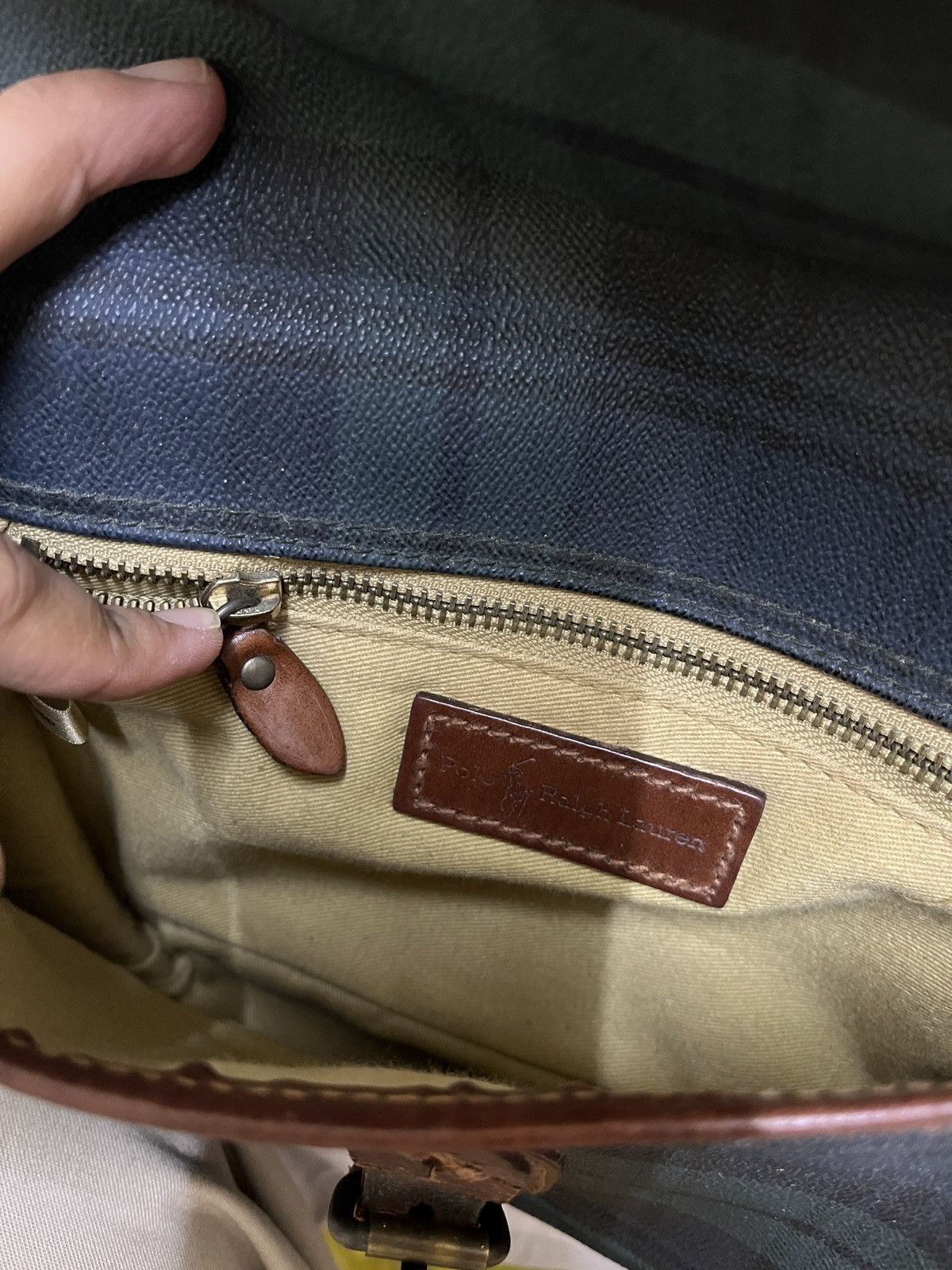 Polo Ralph Lauren Vintage Polo Ralph Lauren Leather Sling Size ONE SIZE - 18 Thumbnail
