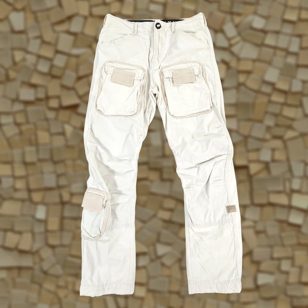 G-Star G Star Mens Cargo Pants Beige W28 L27 3D Tapered Ripstop Utility Paratrooper Size US 28 / EU 44 - 1 Thumbnail