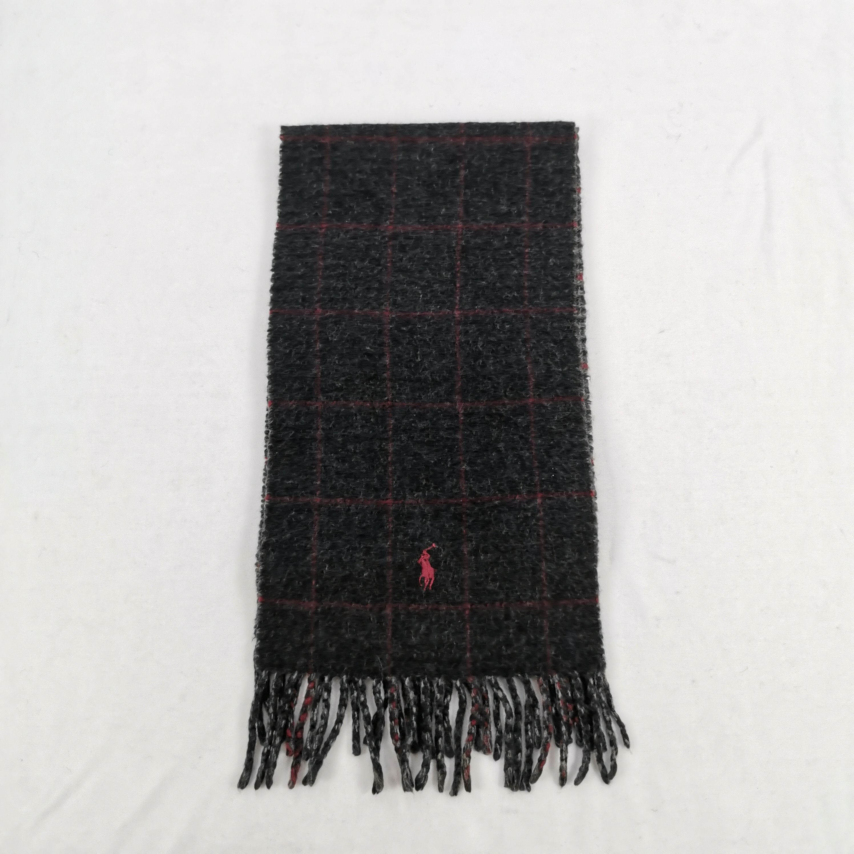 Polo Ralph Lauren Vintage Polo Ralph Lauren Scarf Muffler Wool Scarves Size ONE SIZE - 3 Thumbnail