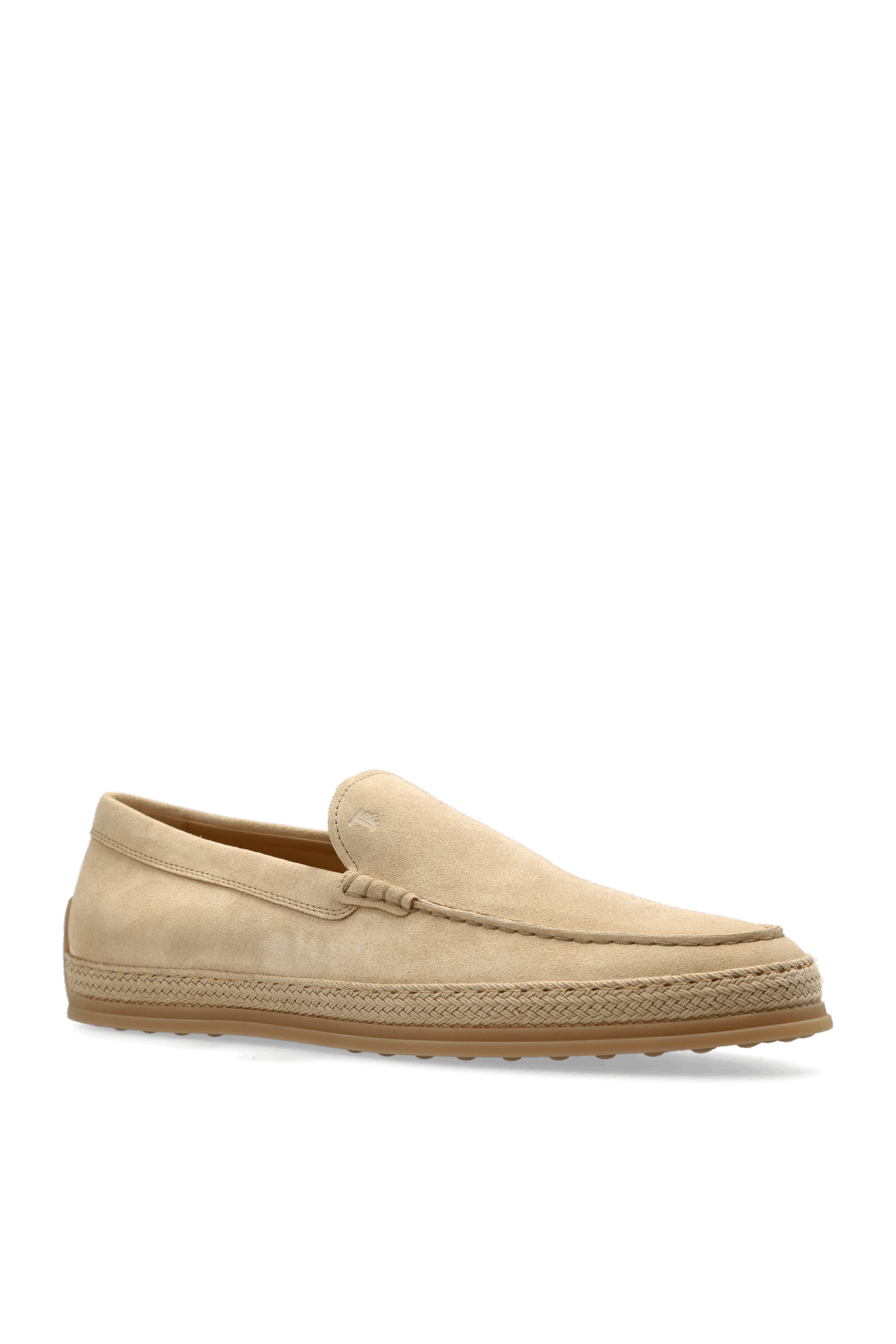 Tod's o1s22i1n0325 Leather Slip-on Loafers in Beige Size US 8 / EU 41 - 4 Thumbnail