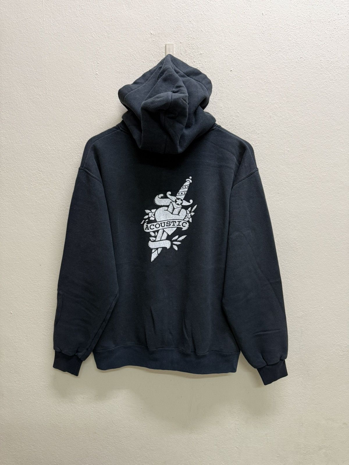 Japanese Brand Acoustic Prominent Skull Zip Up Sweater Hoodie Size US L / EU 52-54 / 3 - 18 Thumbnail