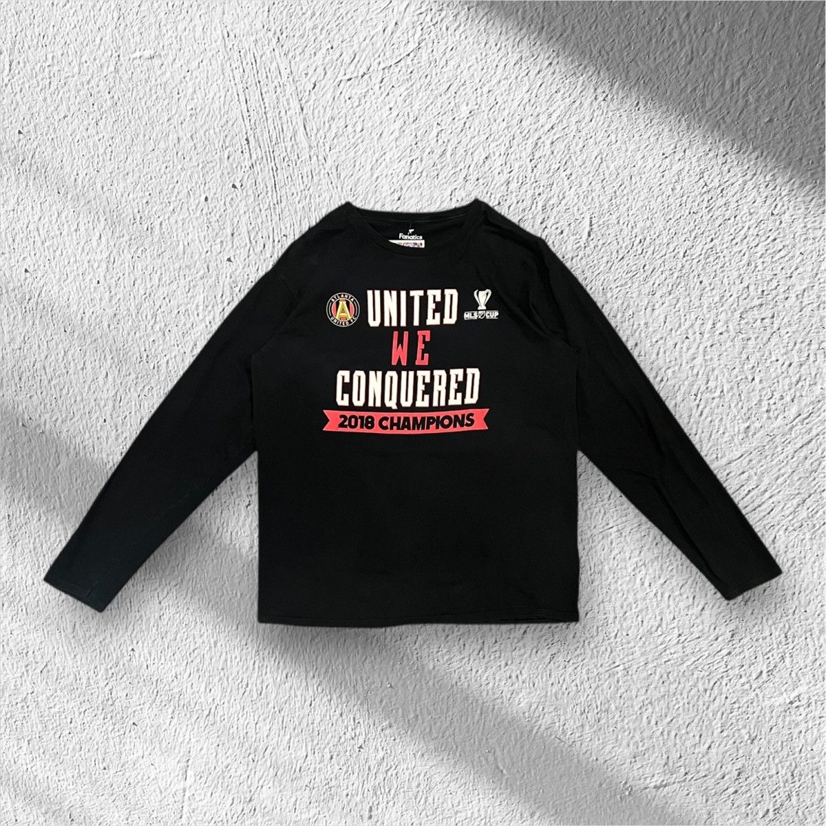 Vintage Atlanta United 2018 MLS Cup Champions Long Sleeve Shirt Size US L / EU 52-54 / 3 - 1 Thumbnail