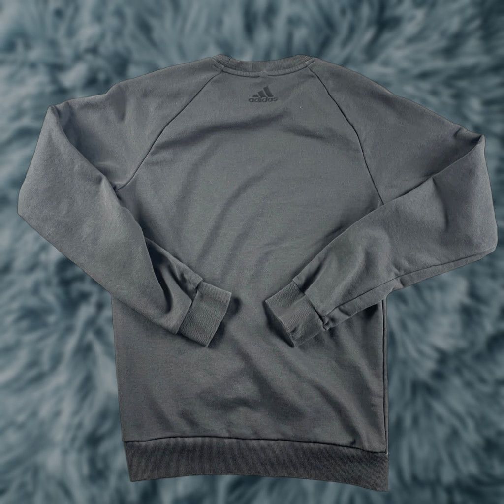 Adidas Adidas Sweater Adult M Crewneck Long Sleeve Pullover Logo Mens Gray Size US L / EU 52-54 / 3 - 1 Thumbnail