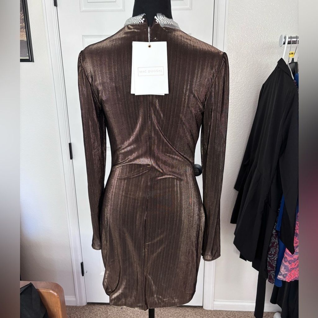 Nordstrom Mac Duggal 12511 sz 4 mini dress NWT Size S / US 4 / IT 40 - 7 Thumbnail