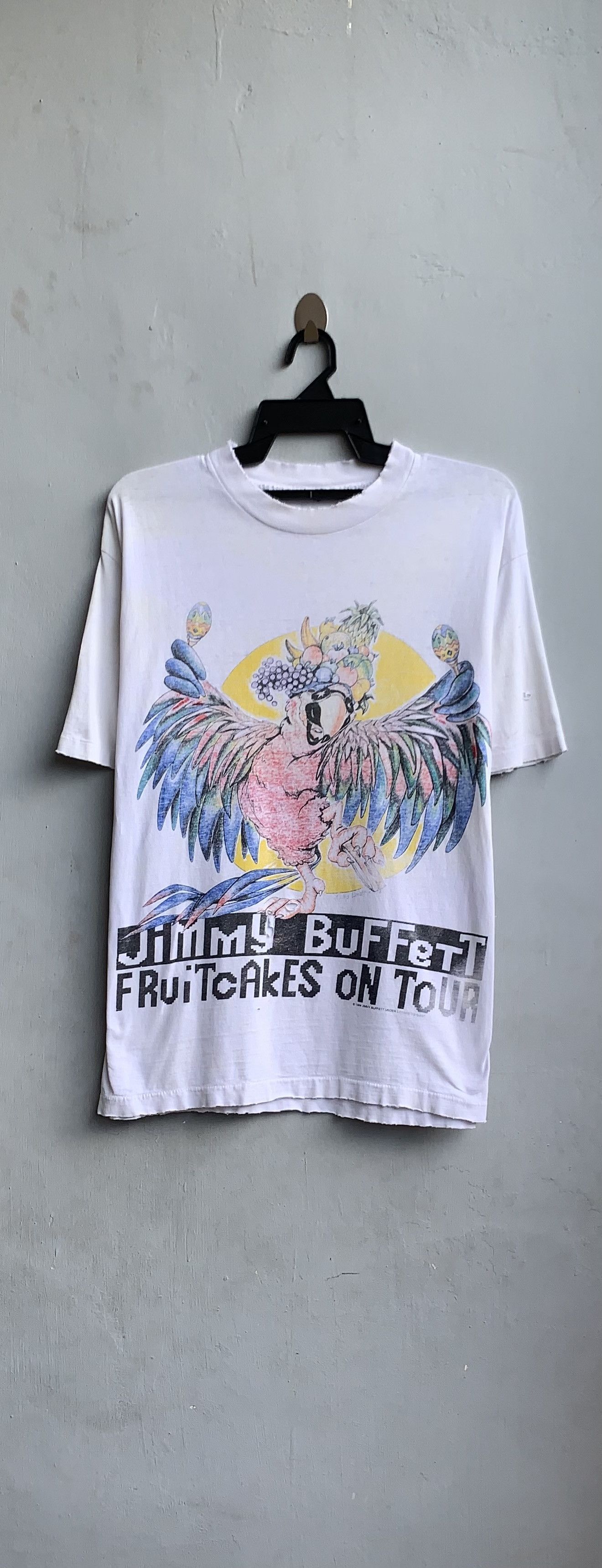 Jimmy Buffett Fruitcakes on Tour 1994's Vintage Band Shirt