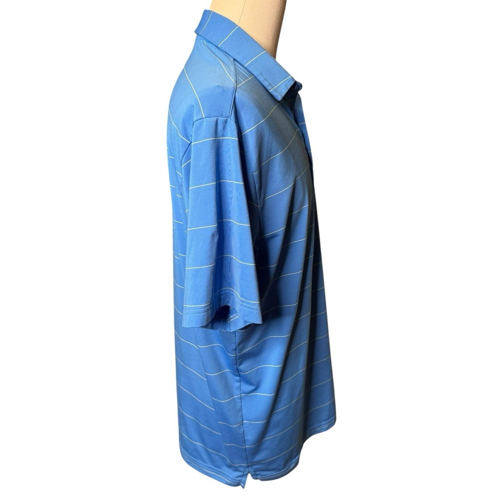 Under Armour Two Under Armour Heat Gear Polo Golf Shirts Loose Fit Blue Size US XL / EU 56 / 4 - 4 Thumbnail