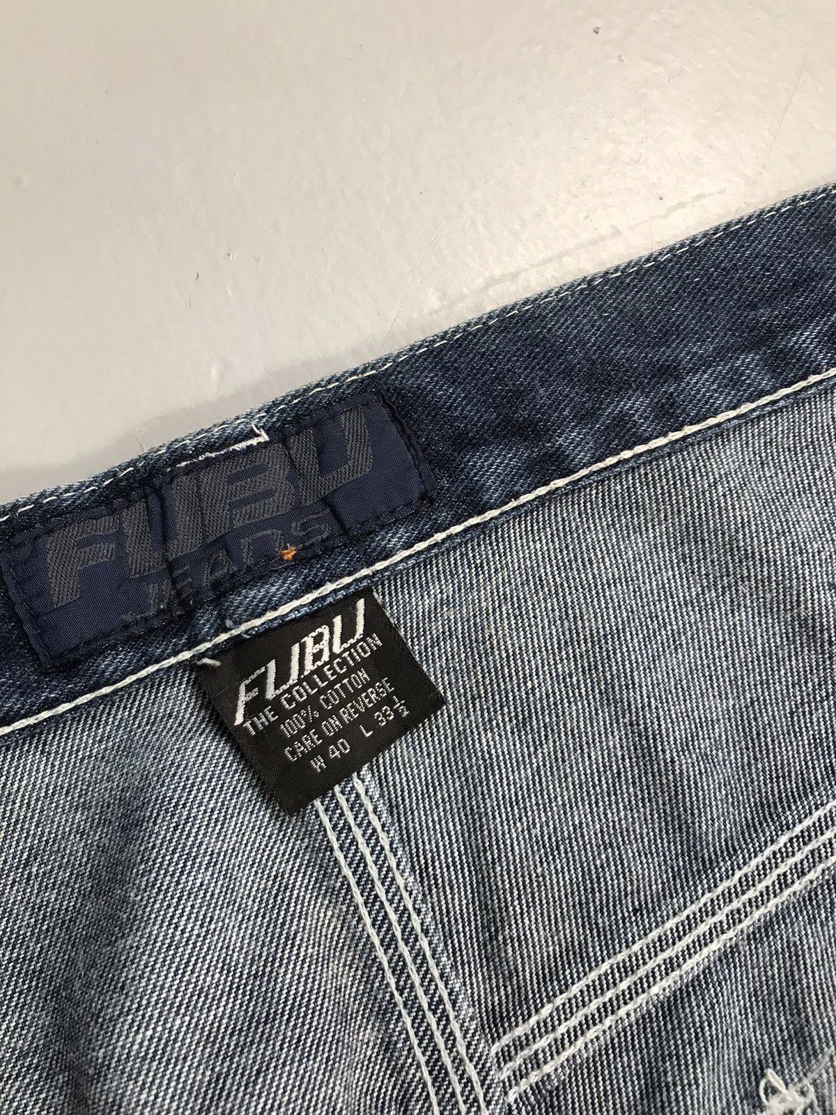 Fubu Vintage fubu embroidered baggy denim Size US 42 / EU 58 - 7 Thumbnail