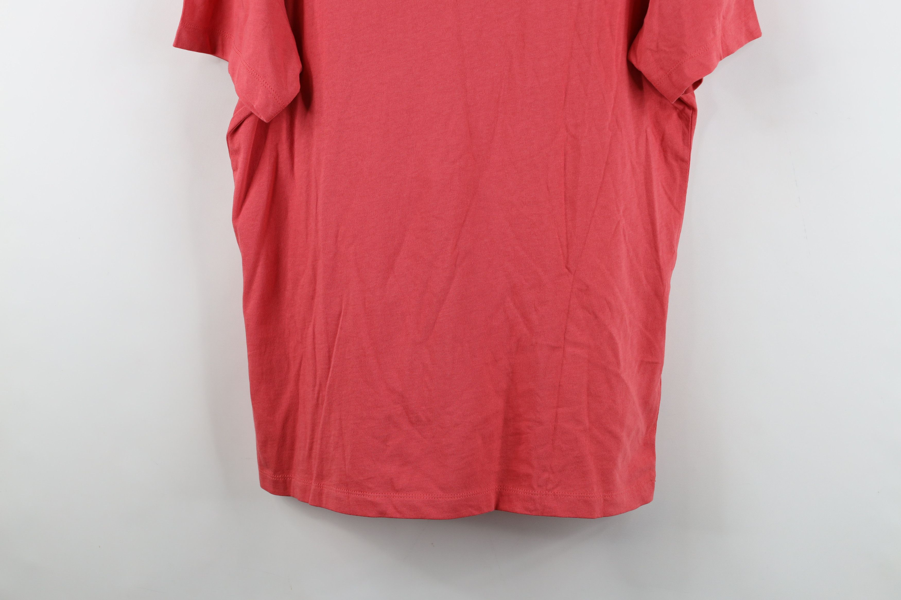 J.Crew New J Crew Stonewash Knit Short Sleeve T-Shirt Red Cotton Size US M / EU 48-50 / 2 - 3 Thumbnail