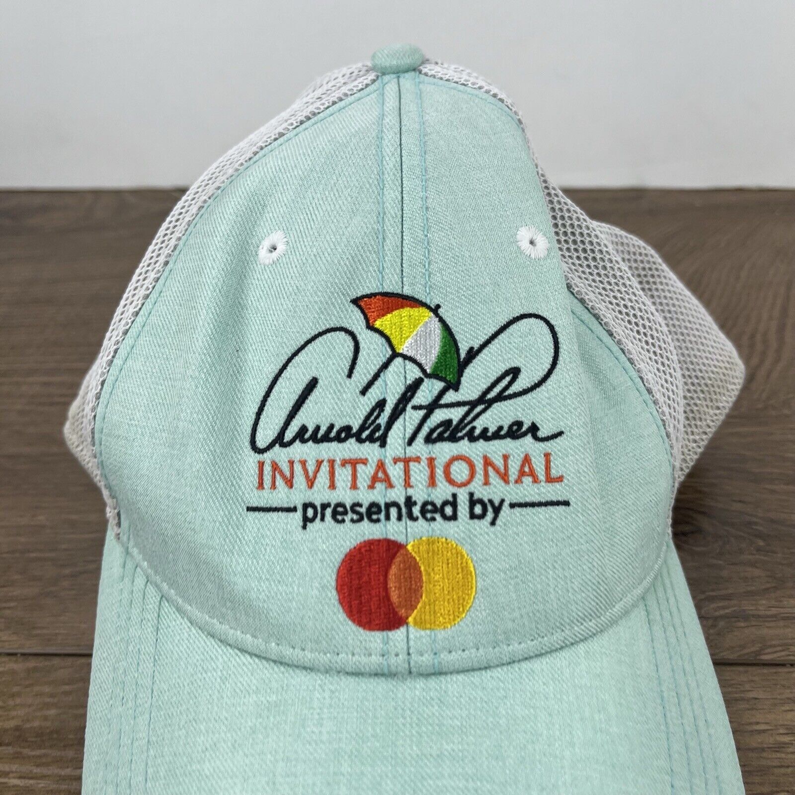 Other Arnold Palmer Invitational Hat Teal Blue Hat Adjustable Adul Size ONE SIZE - 7 Thumbnail