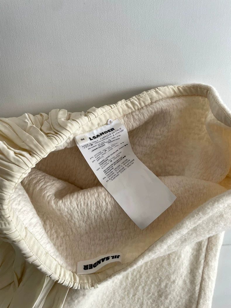 Jil Sander Jil Sander Wool and silk skirt Size 42" / US 20 - 3 Thumbnail
