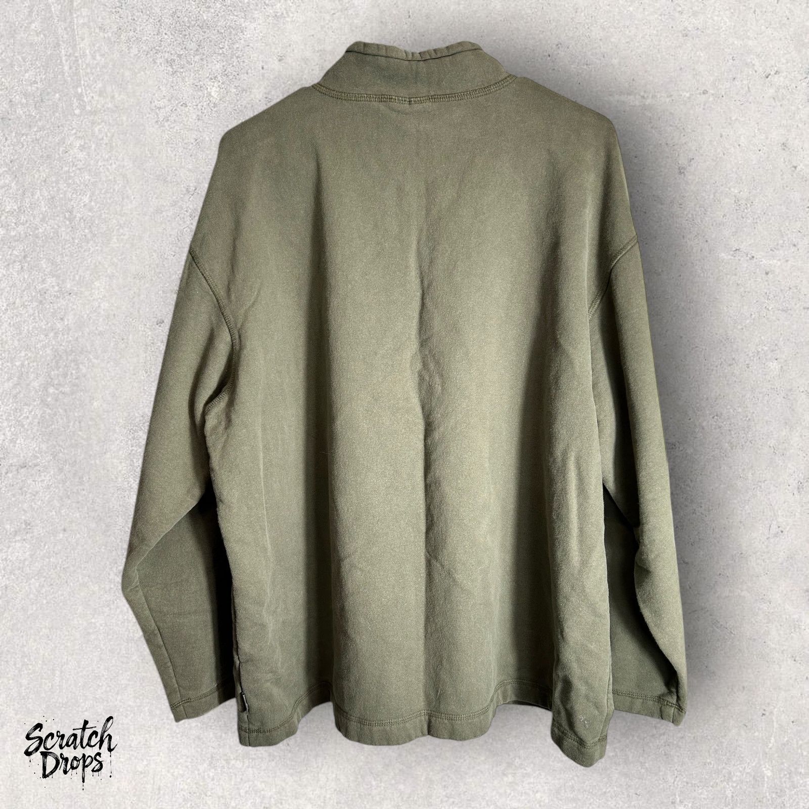 Other WOOLRICH Men's Vintage Quarter Zip Cotton Pullover Size XL Size US XL / EU 56 / 4 - 4 Thumbnail