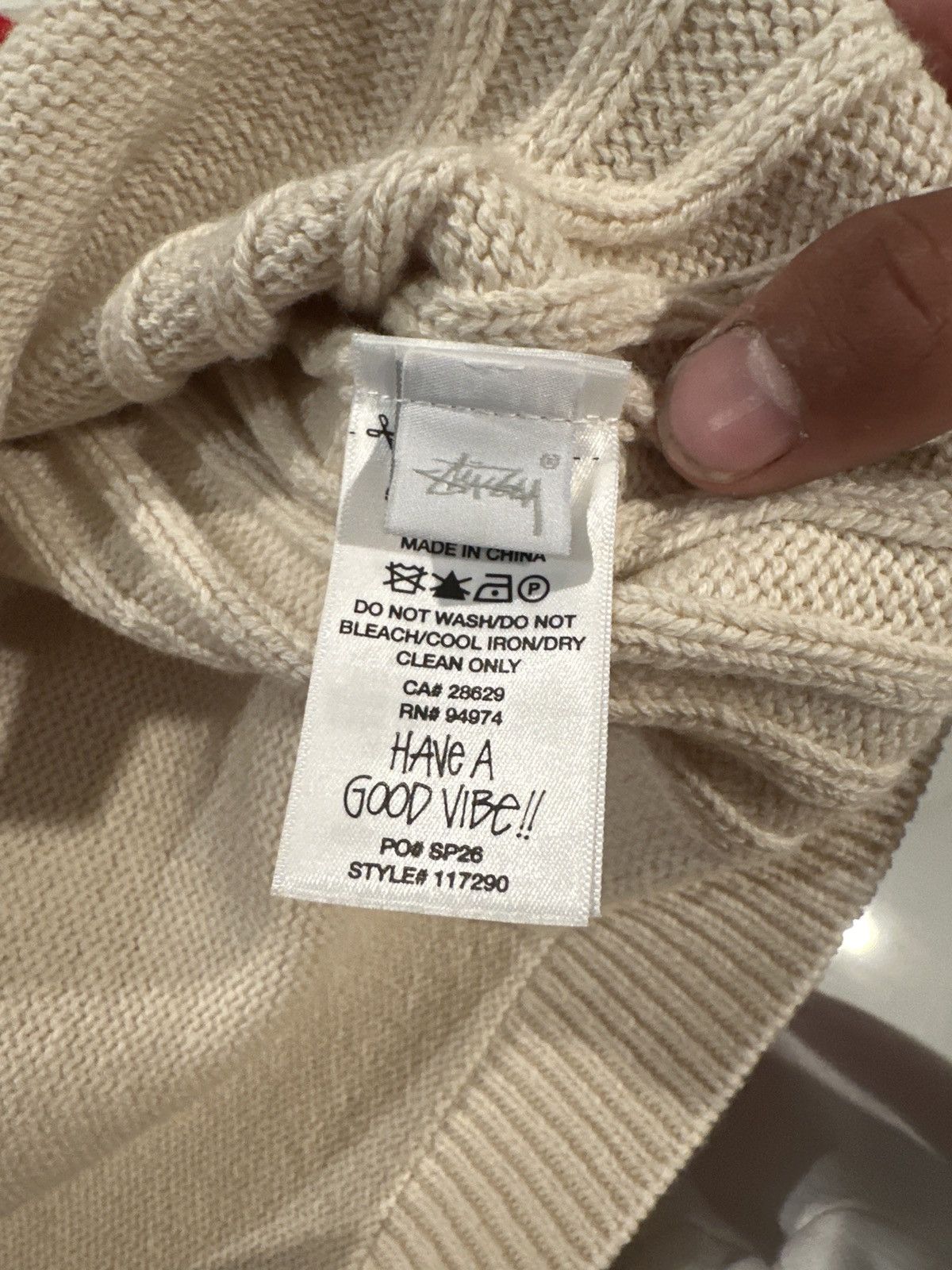 Stussy Stussy Stripe Raglan Crew Size US L / EU 52-54 / 3 - 5 Thumbnail