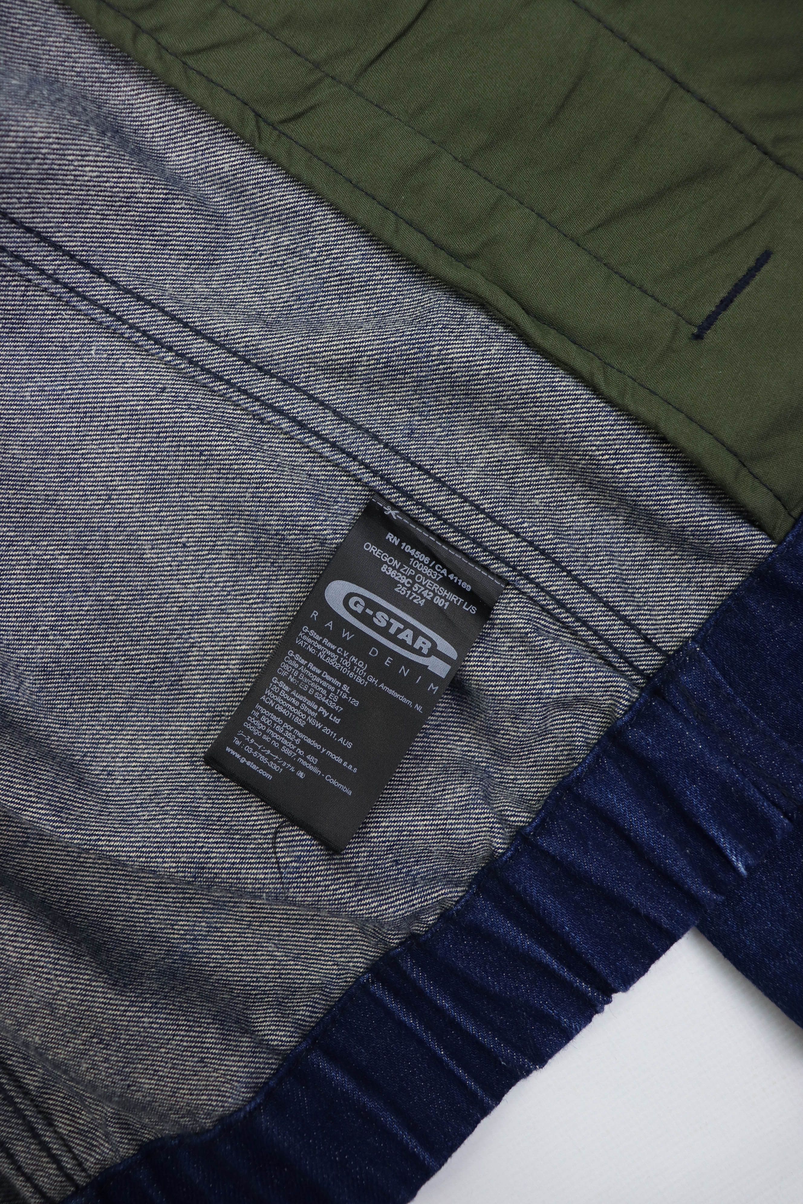 G-Star G-Star Raw Denim Oregon Zip Overshirt LS French Chore Jacket Size US S / EU 44-46 / 1 - 12 Thumbnail