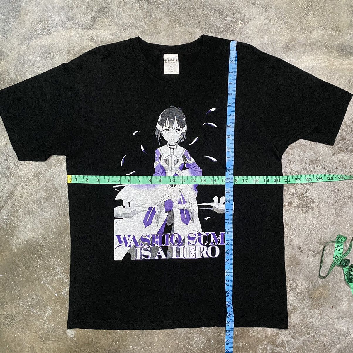 Anime Washio Sumi is A Hero Magical Anime T Shirt Size US M / EU 48-50 / 2 - 10 Thumbnail