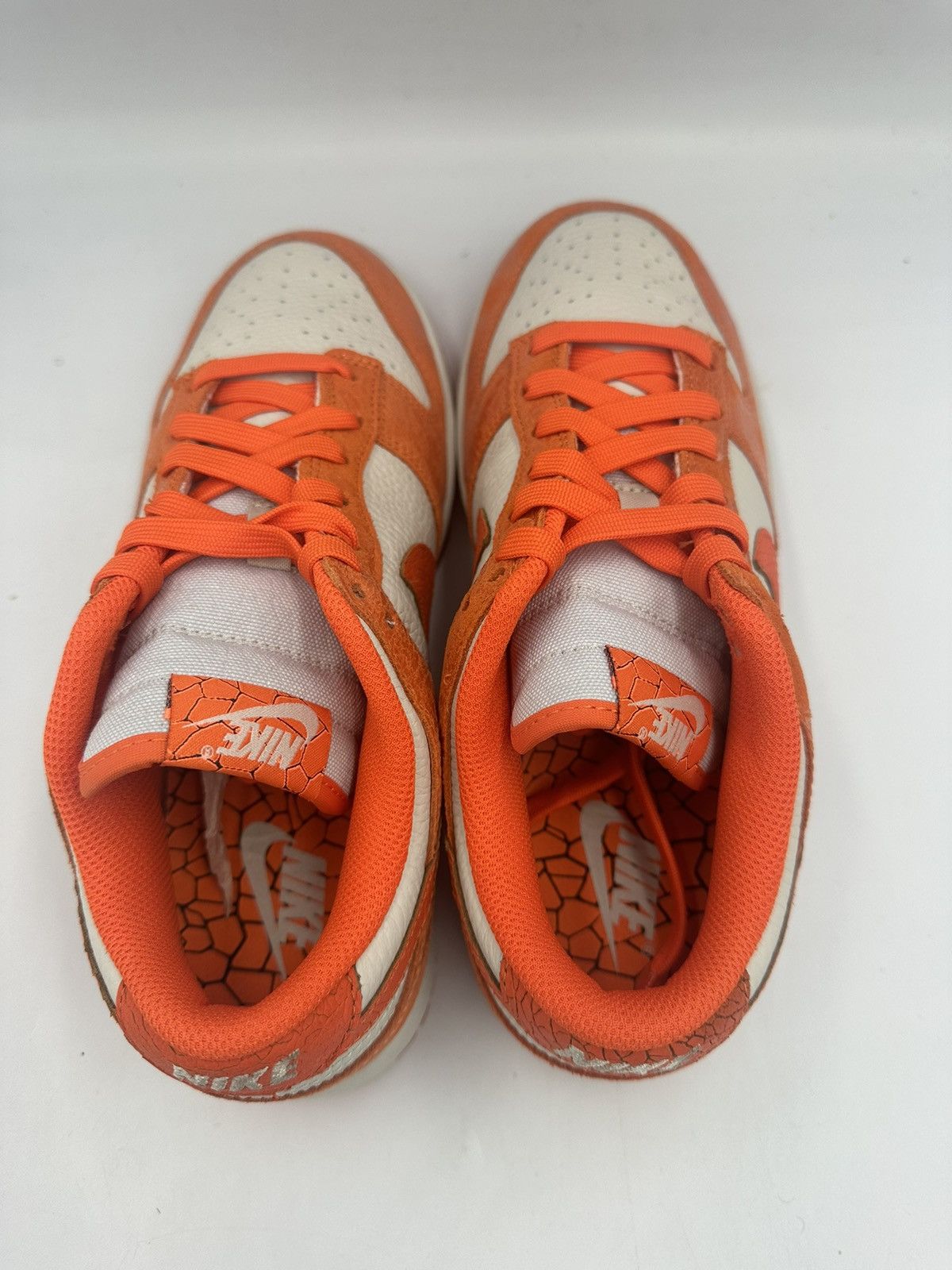 Nike Nike Dunk Low Cracked Orange Size US 7 / IT 37 - 5 Thumbnail