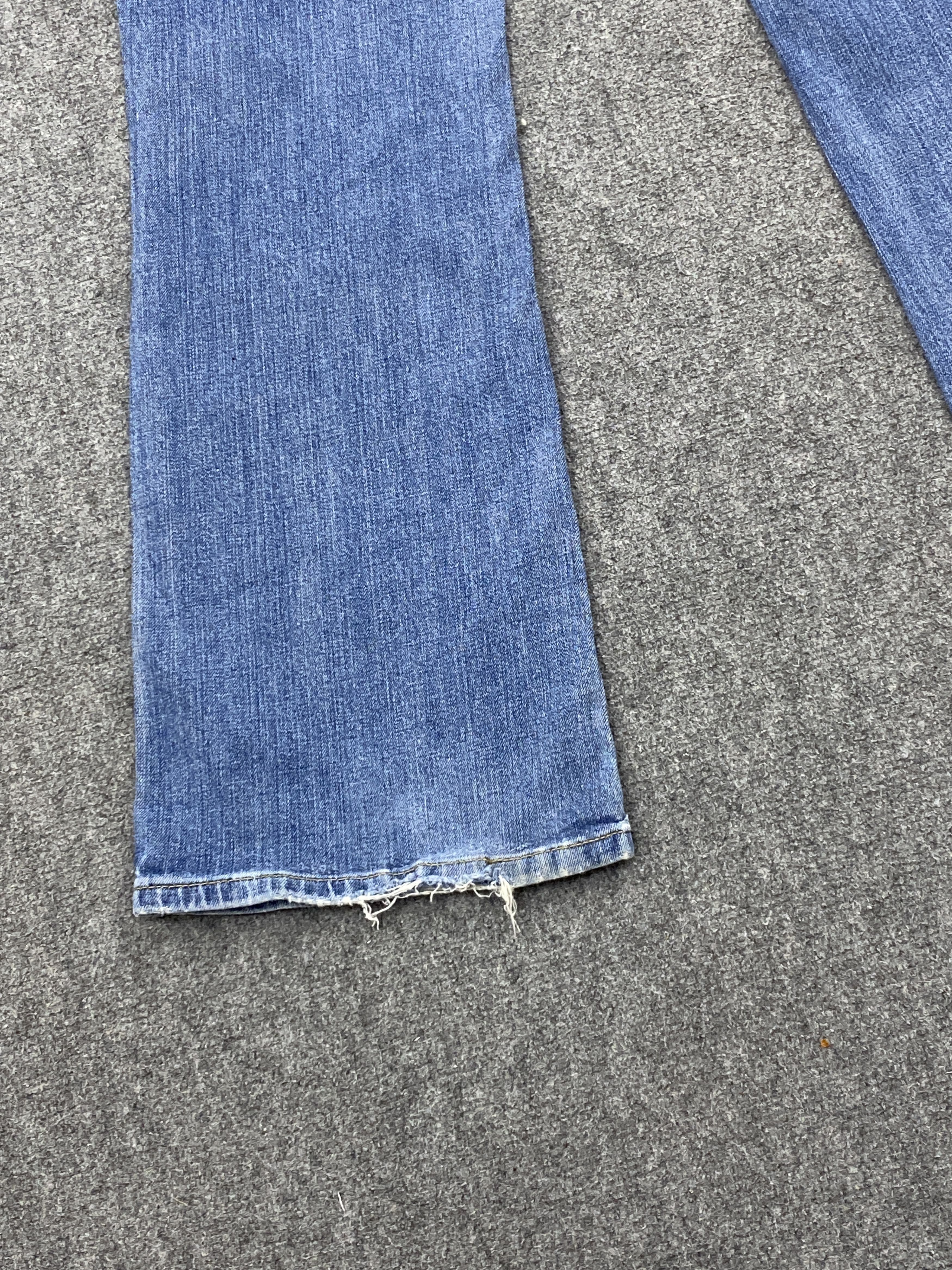 Levi's Vintage levis 515 Flare Blue Denim DP2631 Size US 30 / EU 46 - 16 Thumbnail
