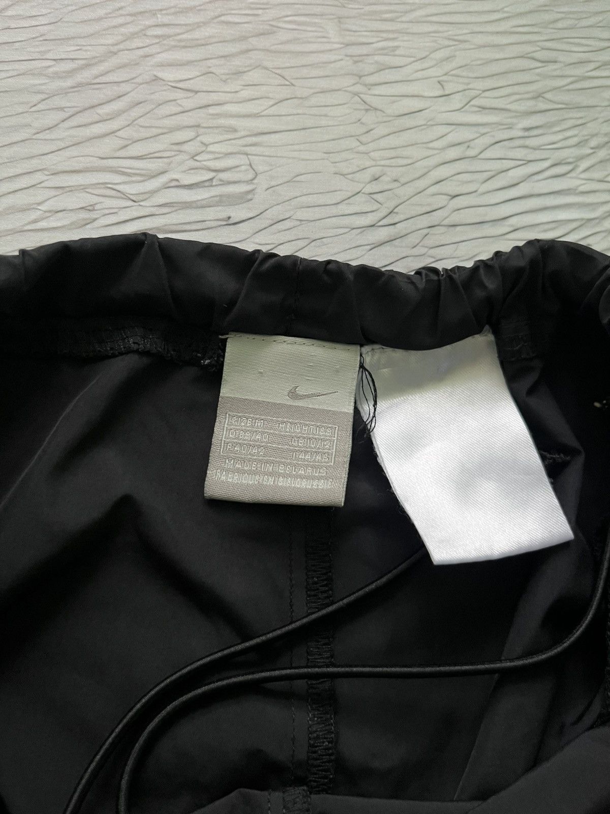 Nike Y2K Nike Vintage Streetwear Light Pants Black Size 28" / US 6 / IT 42 - 6 Thumbnail