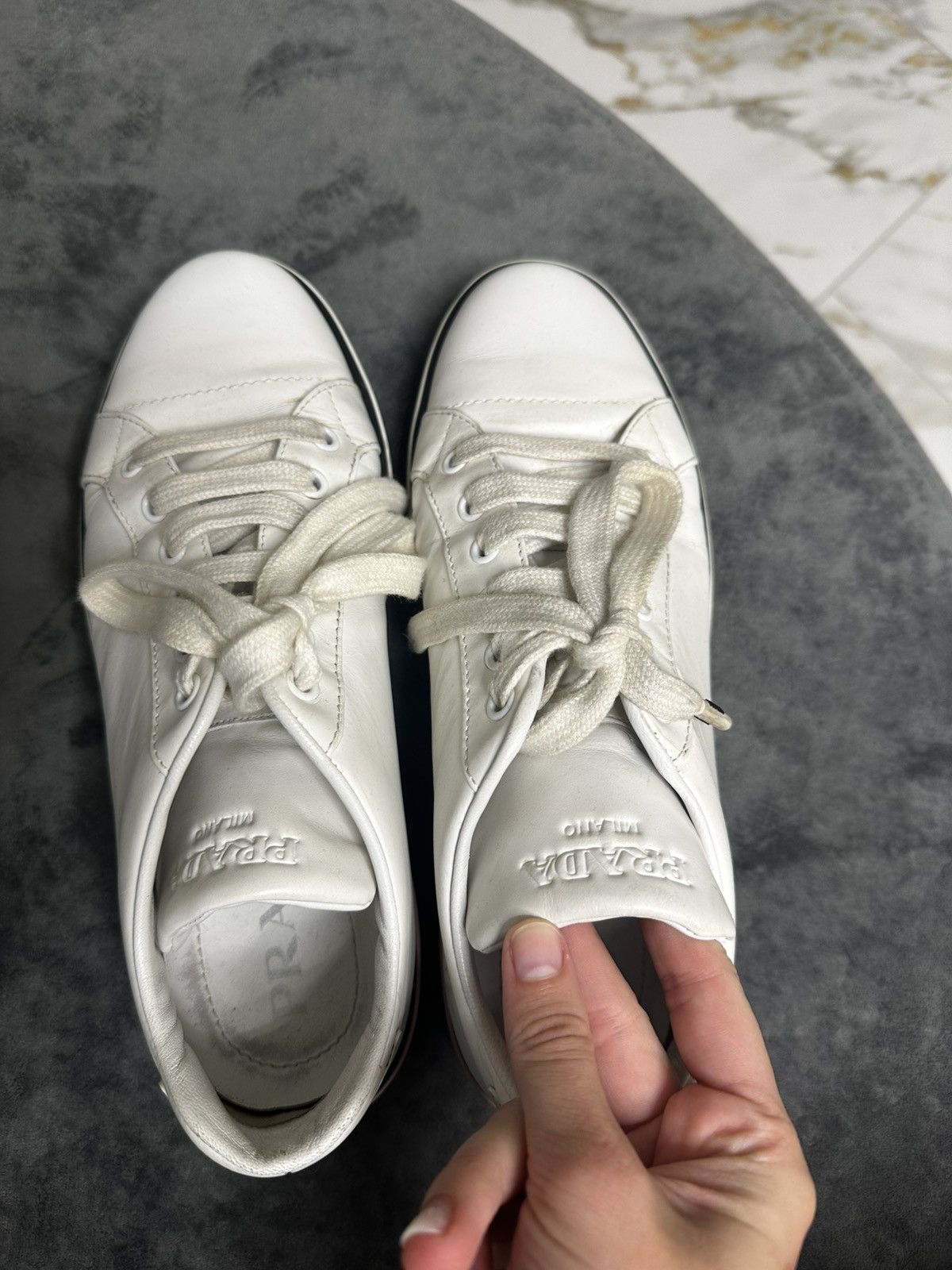 Prada Vintage prada sneakers Size US 8.5 / IT 38.5 - 6 Thumbnail