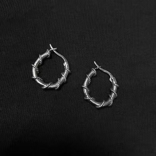 Jewelry × Vintage Retro thorn earrings Size ONE SIZE - 2 Thumbnail