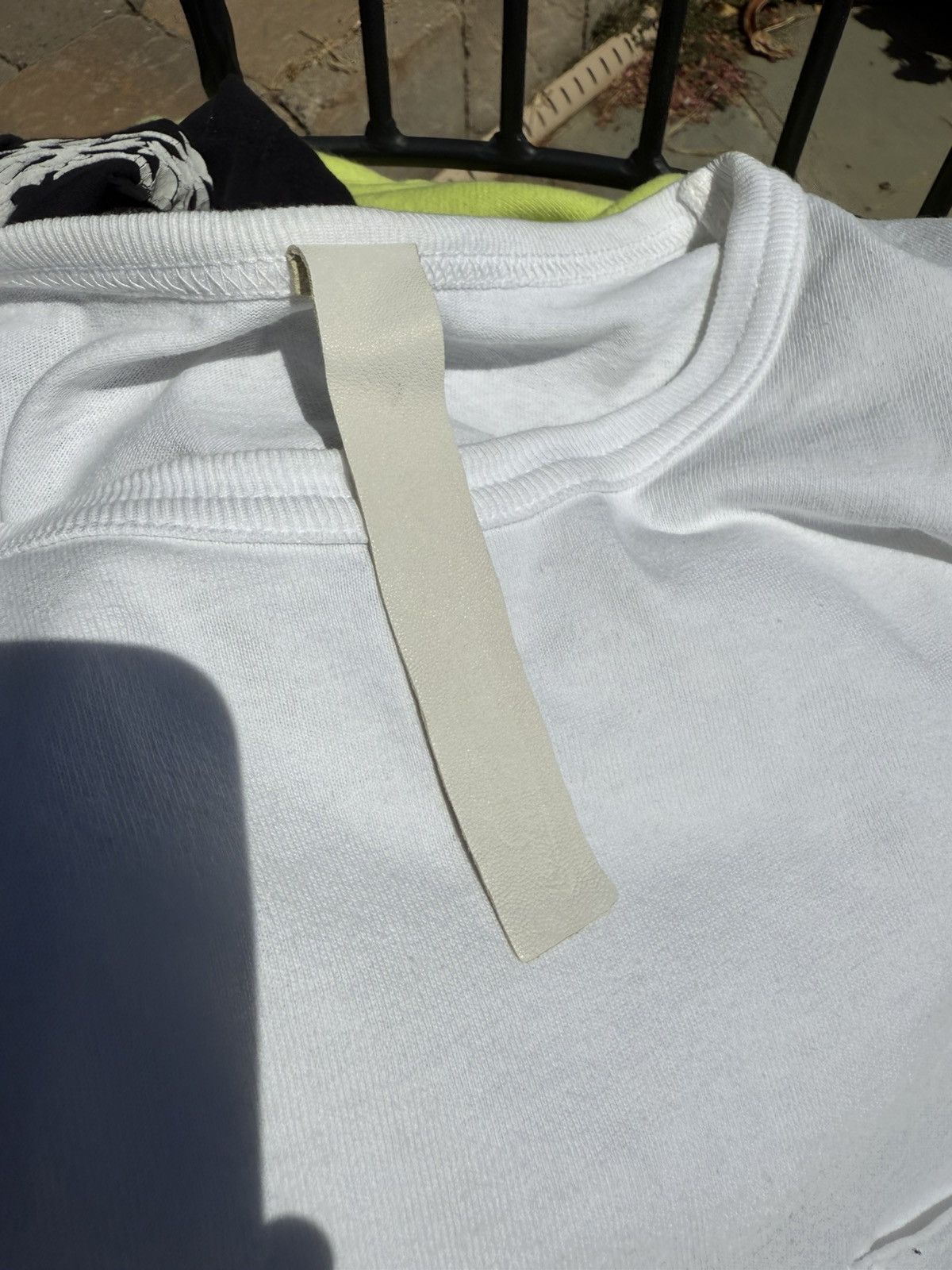 Chrome Hearts Chrome Hearts White Embroidered Cut & Sew T-shirt Size US L / EU 52-54 / 3 - 3 Thumbnail