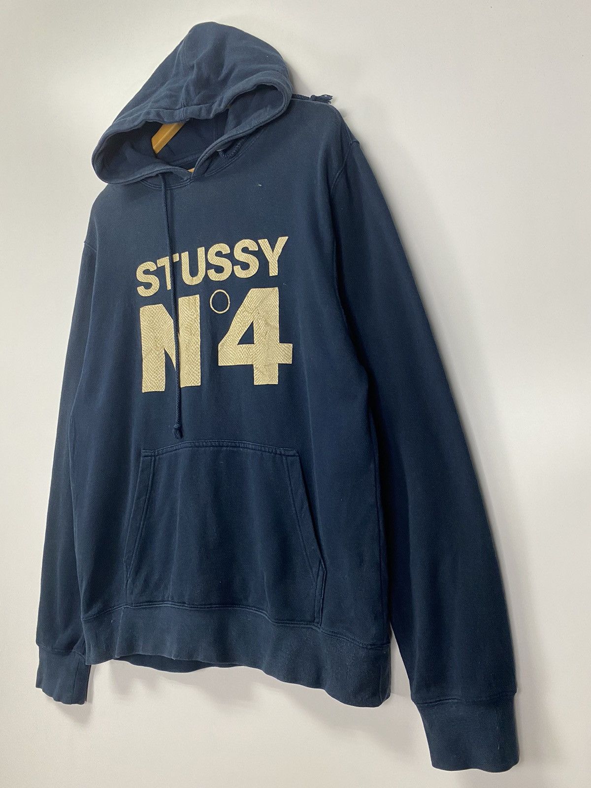 Stussy Vintage Stussy N.4 Hoodies Size US L / EU 52-54 / 3 - 3 Thumbnail