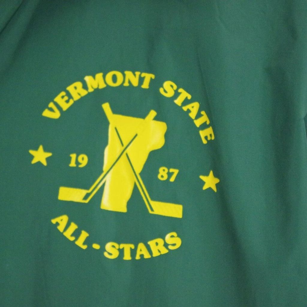 Vintage Vintage 1987 Vermont State Hockey All-Stars Windbreaker Size US L / EU 52-54 / 3 - 2 Thumbnail