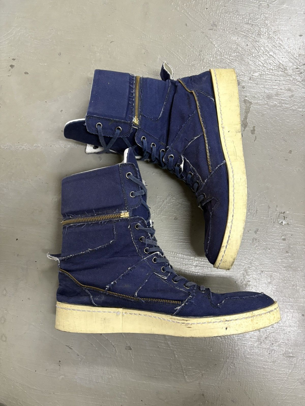 KMRii KMRii GOA LGB cyberpunk rick owen designer high top Size US 11 / EU 44 - 7 Thumbnail