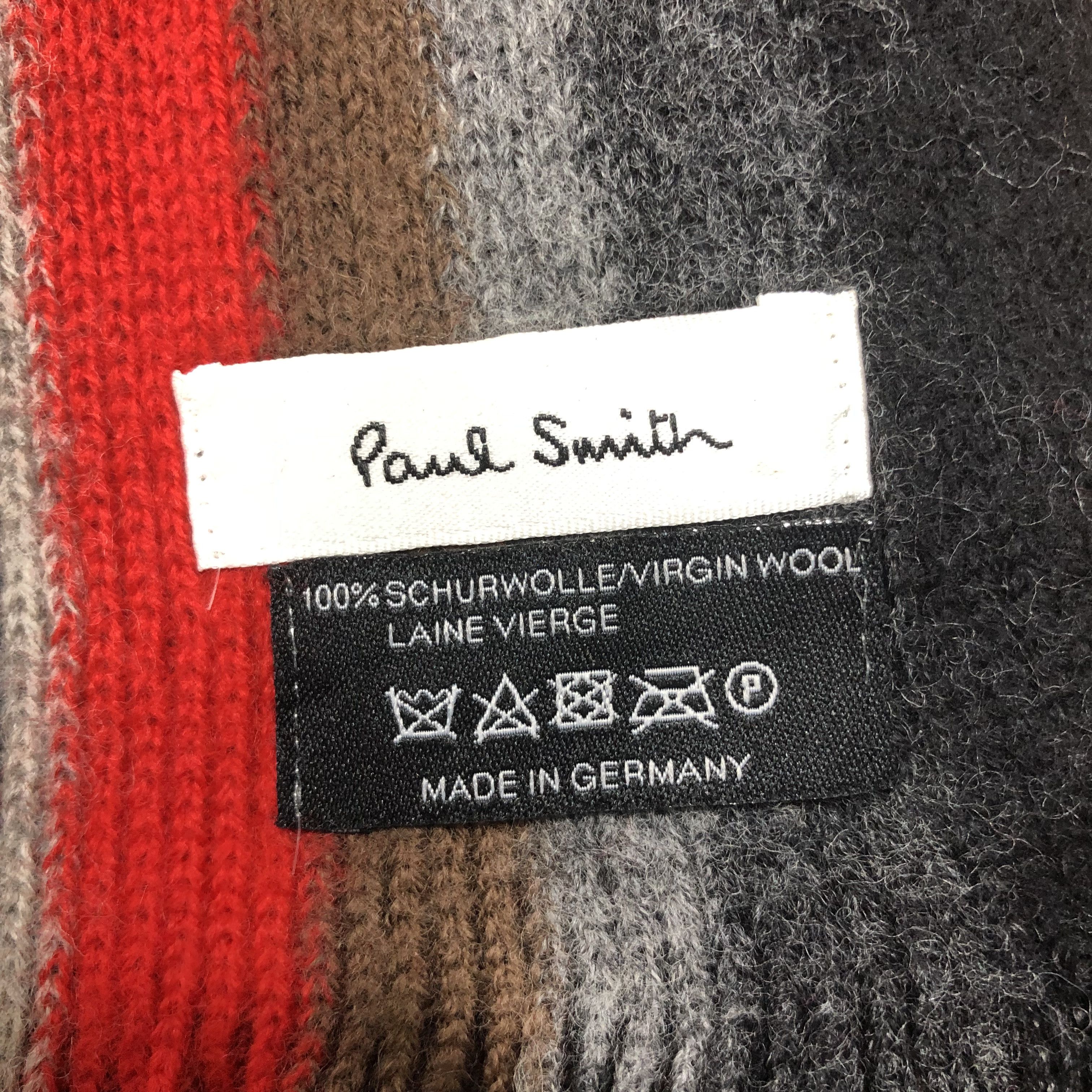 Paul Smith × Vintage Vintage Paul Smith Scarf Muffler MF274 Size ONE SIZE - 3 Thumbnail