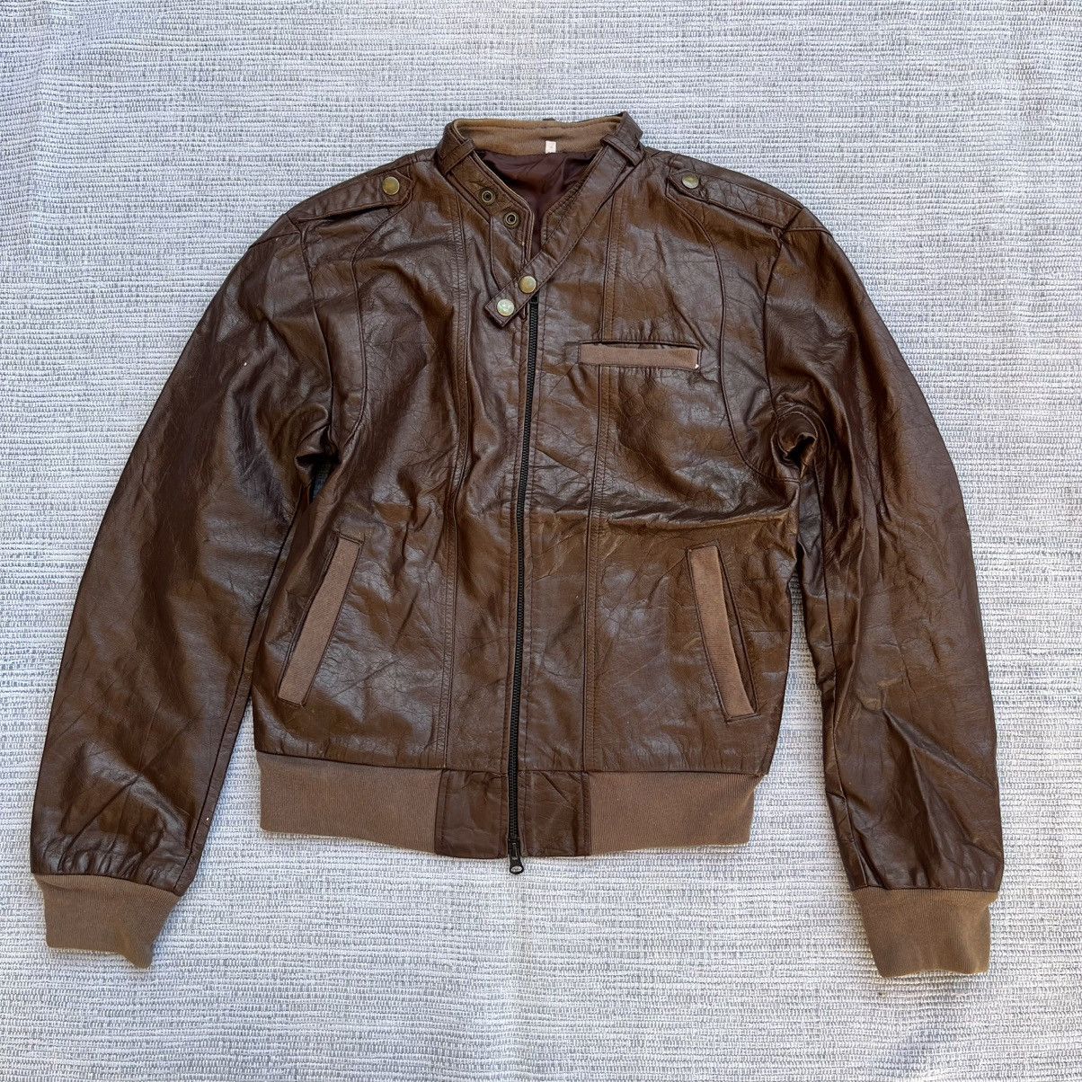 Vintage Vintage leather jacket Size US S / EU 44-46 / 1 - 1 Thumbnail