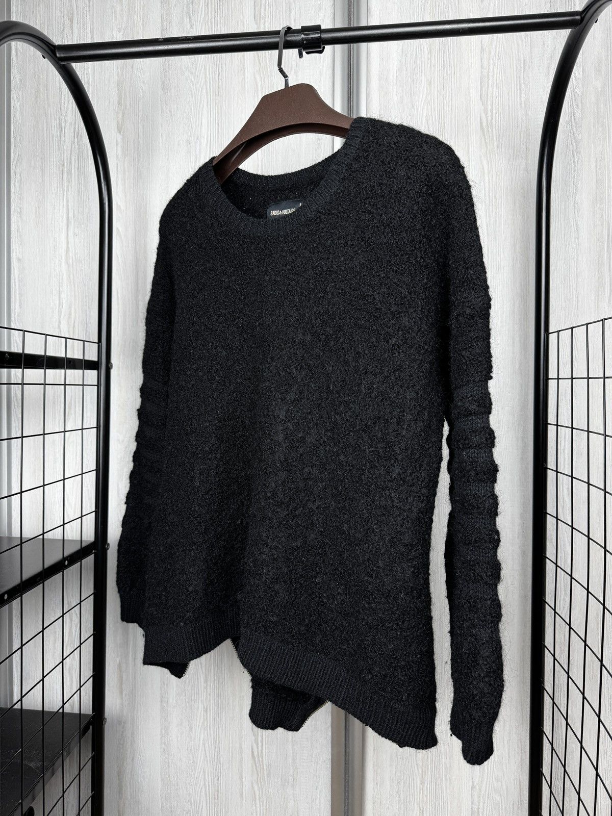 Zadig & Voltaire Zadig & Voltiare Kansas Ma Luxury Zip Back Wool Mohair sz M Size M / US 6-8 / IT 42-44 - 5 Thumbnail