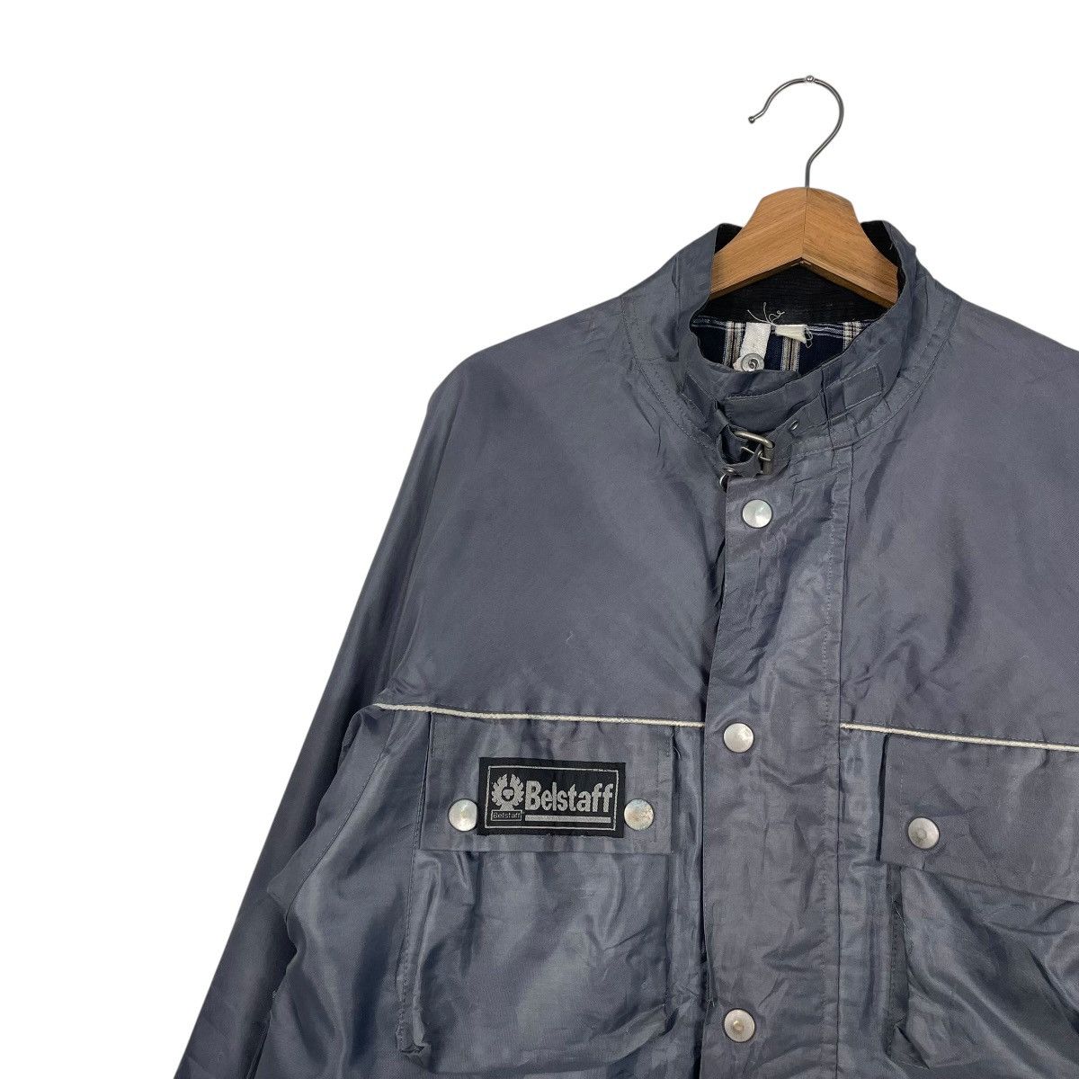 Belstaff Belstaff Trialmaster Nylon Motorcycle Jacket Size US L / EU 52-54 / 3 - 6 Thumbnail