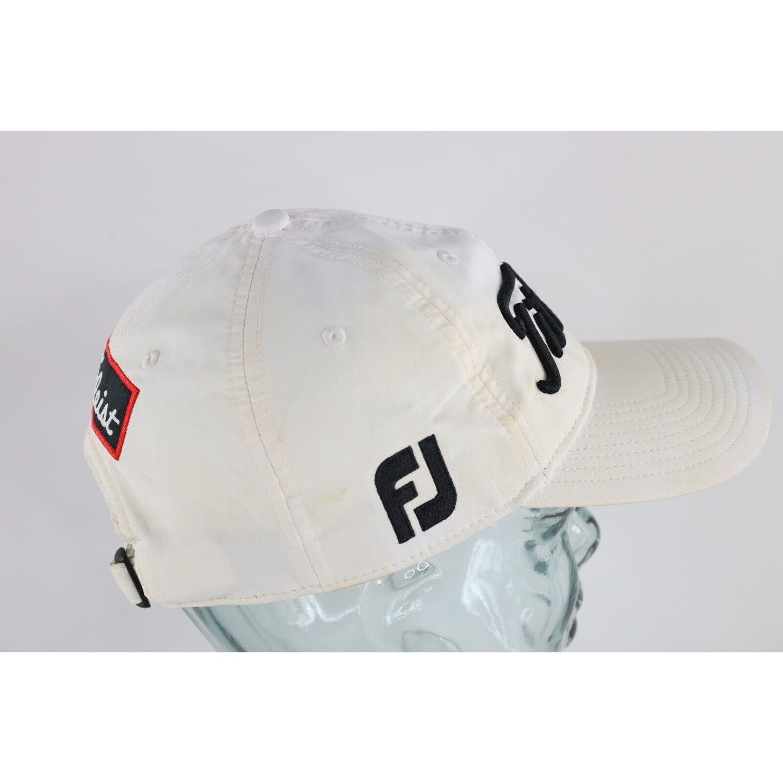 Titleist Distressed Spell Out Titleist FootJoy Pro V1 Golf Hat Size ONE SIZE - 8 Thumbnail